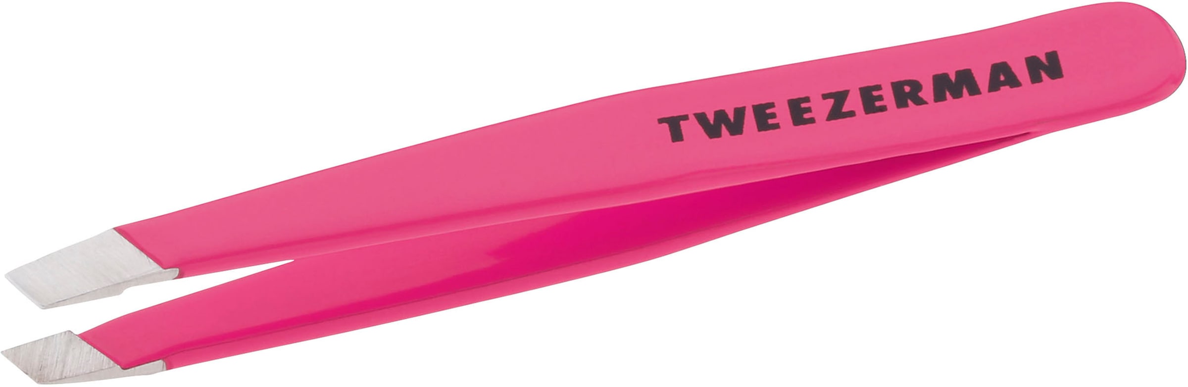 TWEEZERMAN Pinzette »TWEEZERMAN | Mini Slant Tweezer: Kleine Pinzette in Neon Pink«