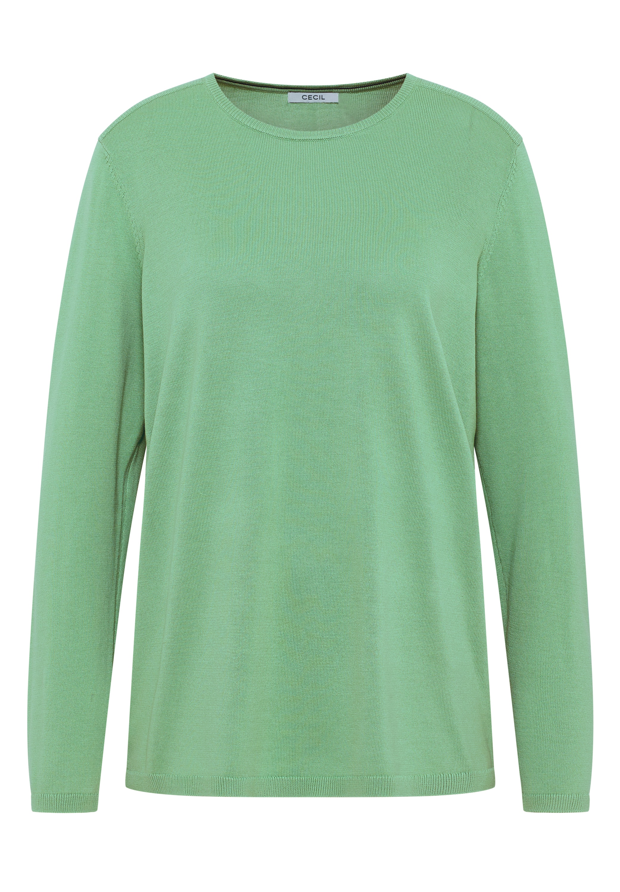 Cecil Strickpullover, mit feinem Detail an der Schulter und Viskose-Anteil