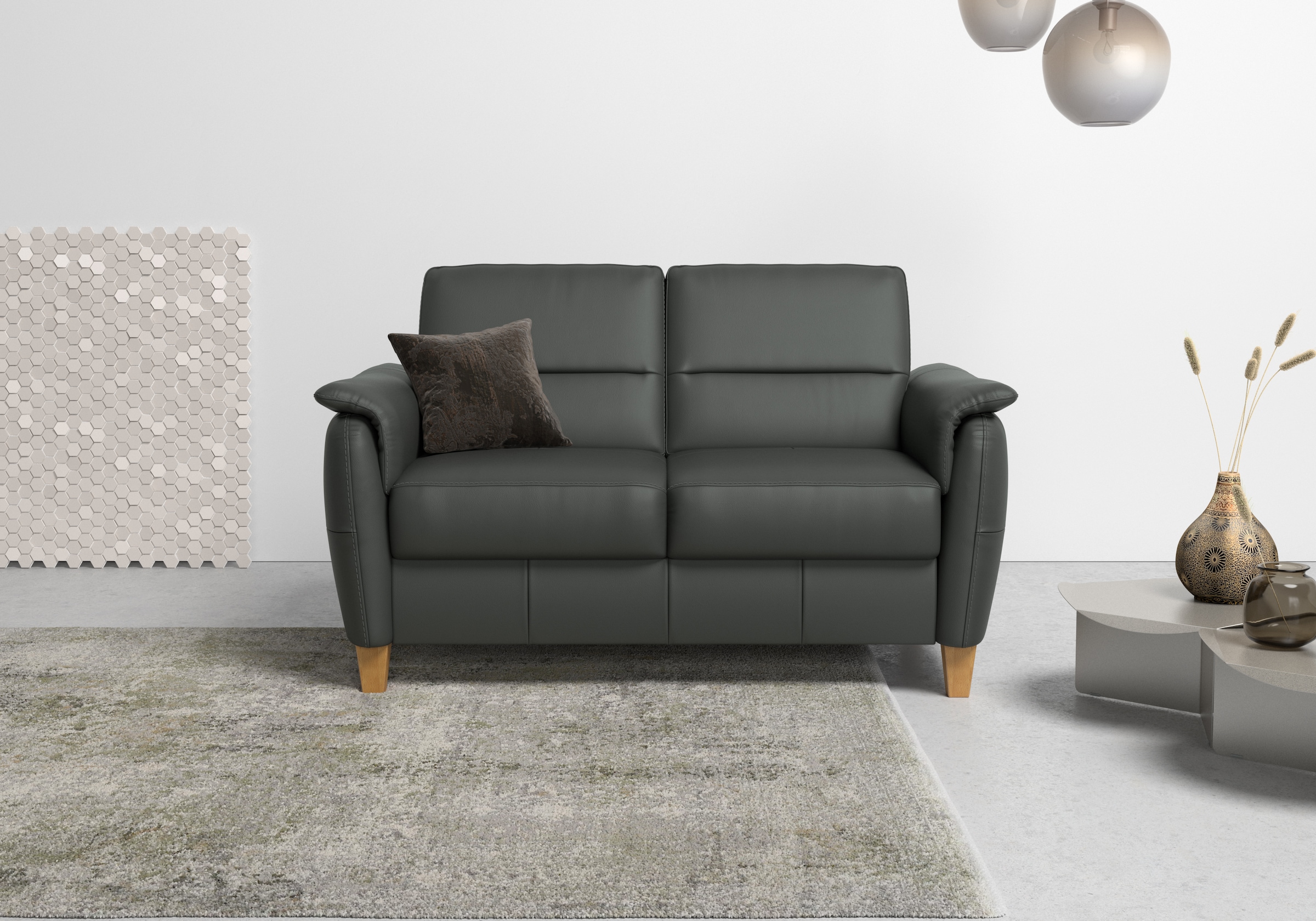 Home affaire 2-Sitzer "Palmera, B: 149 cm" mit Federkern