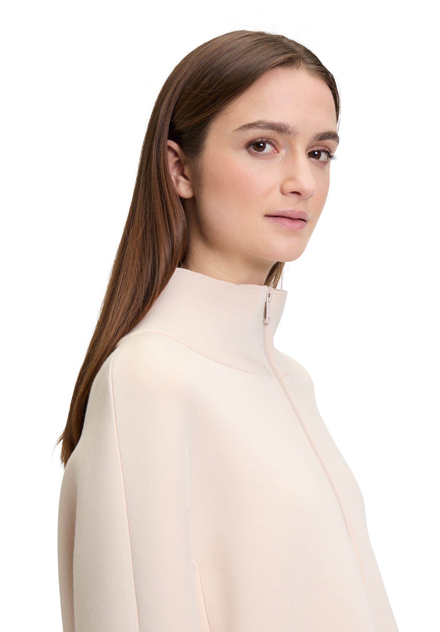 Betty&Co Canvasjacke »Betty & Co Damen Casual-Jacke mit Stehkragen«