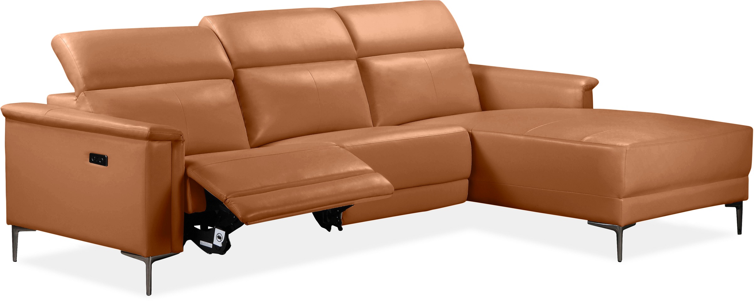 Places of Style Ecksofa Lund, mit man. o. elektr. Relaxfunktion und USB/ Kopfteilverstellung