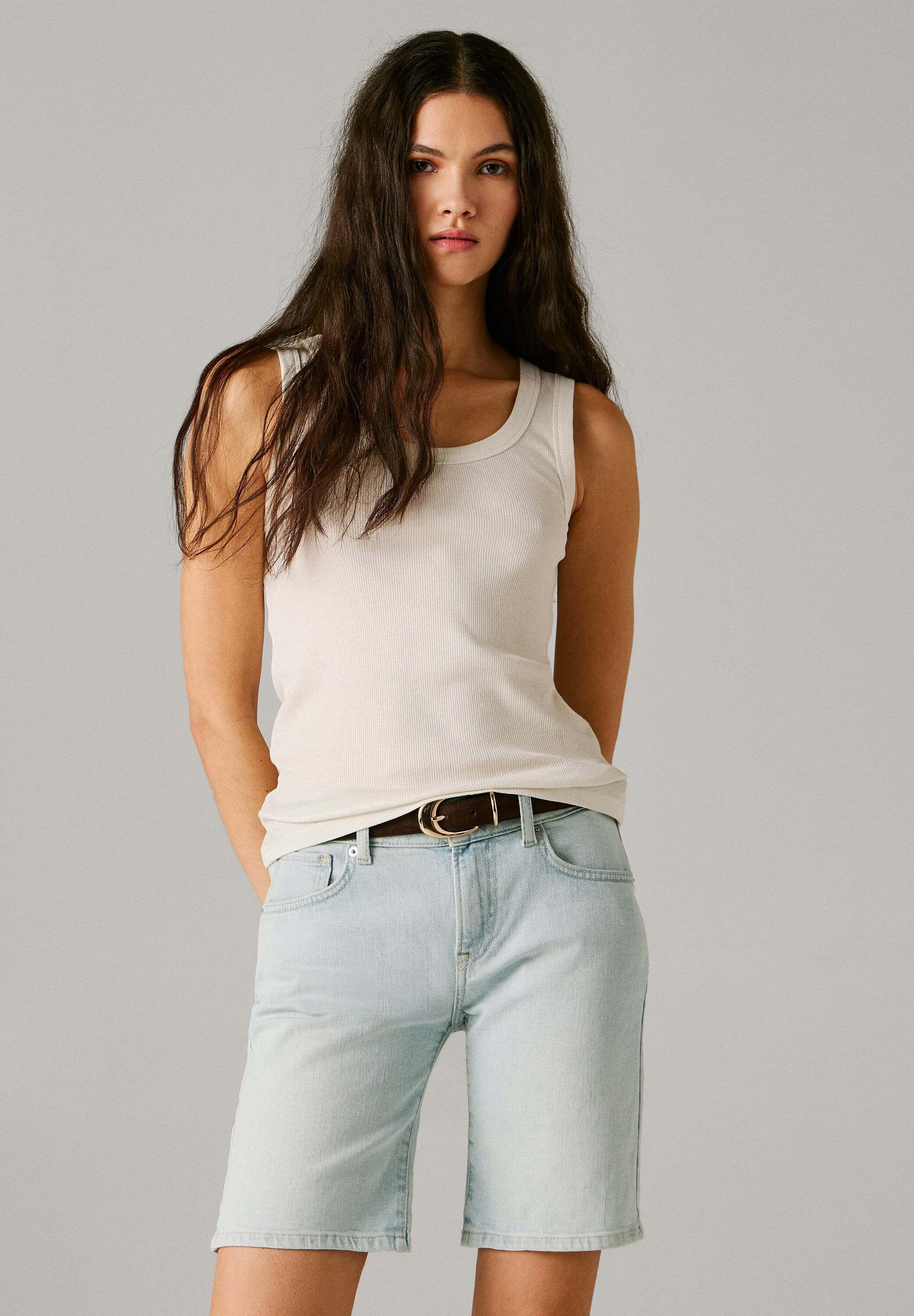 Pepe Jeans Shorts »denim shorts FITTED SHORT MW POPPY«