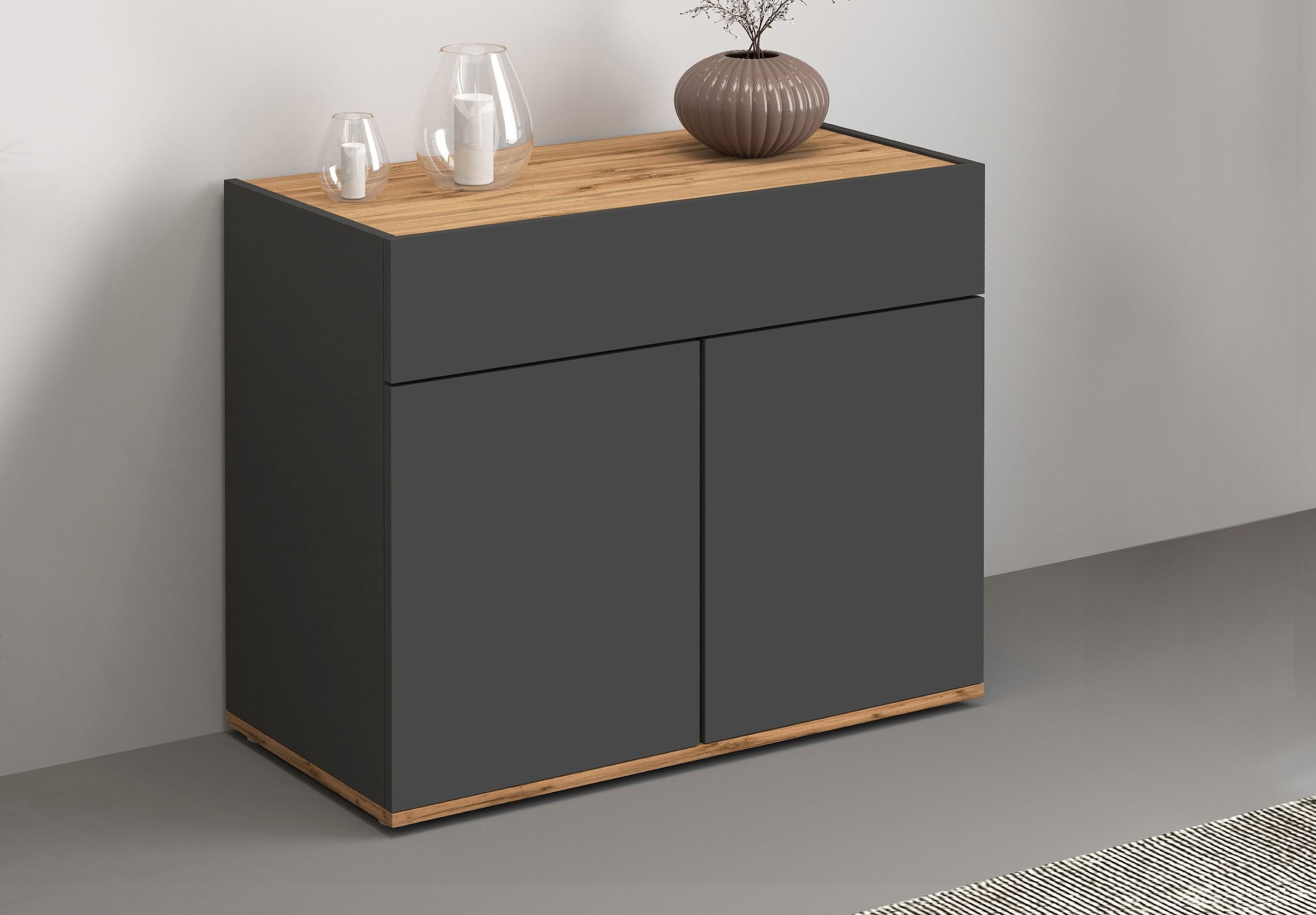 INOSIGN Sideboard "Garda, Kommode, Schrank, Kredenz" 2 Türen, 1 Schublade,g günstig online kaufen