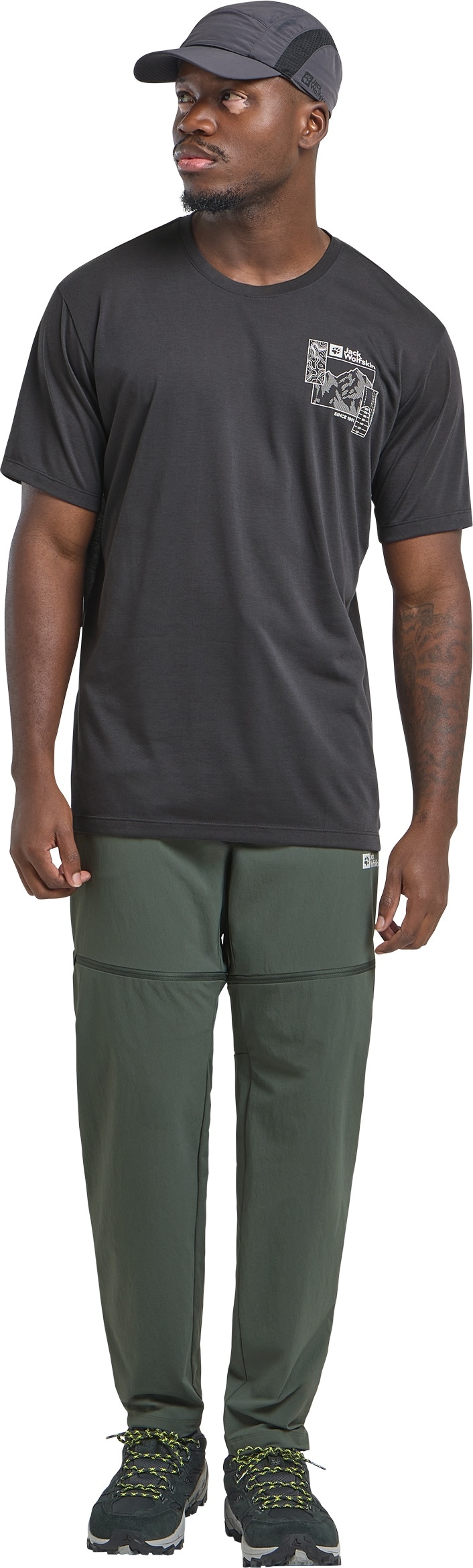 Jack Wolfskin Zip-away-Hose »HIKEOUT ZIP AWAY PANTS M«