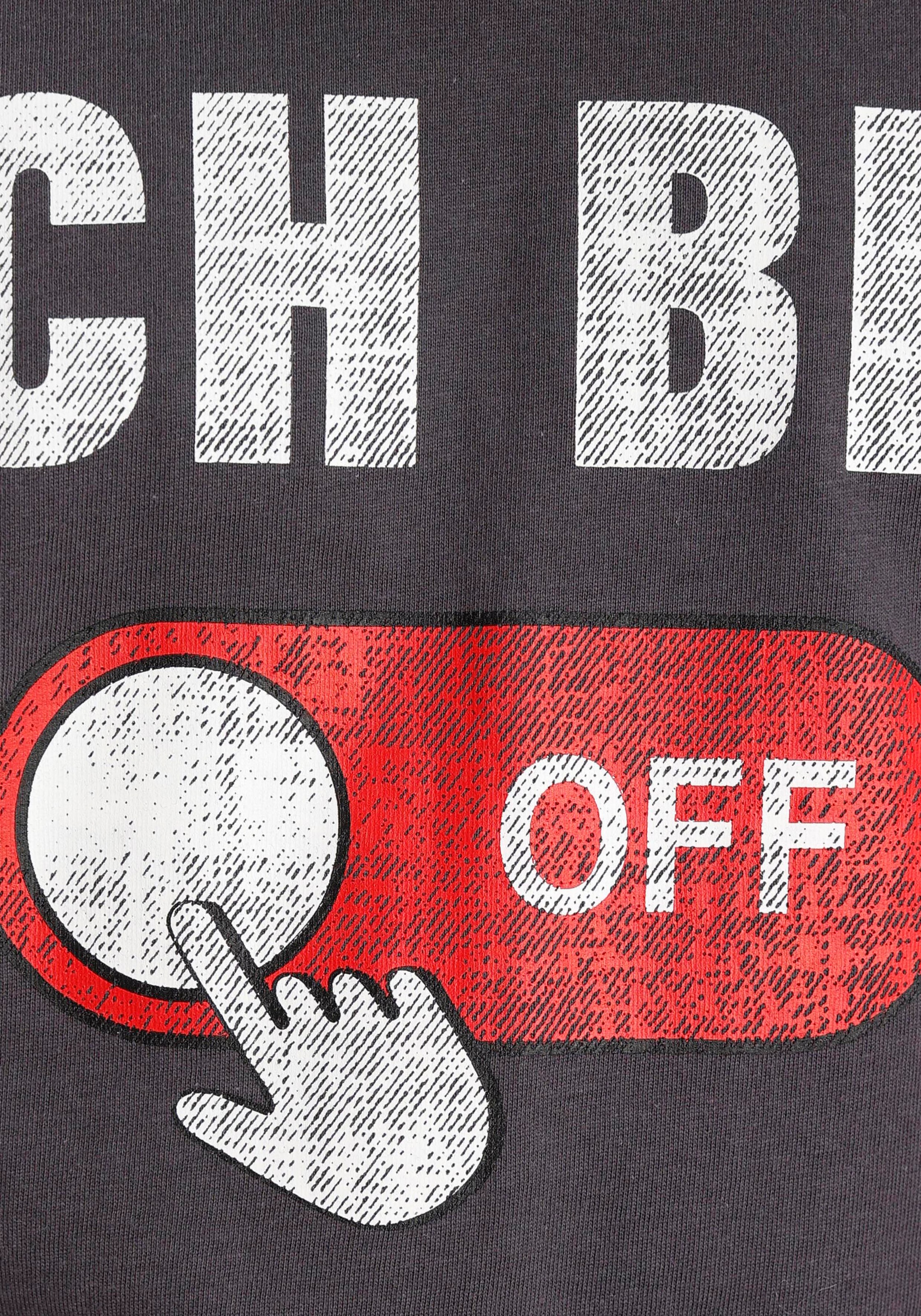 KIDSWORLD T-Shirt »ICH BIN OFF...«, Sprücheshirt ▷ für | BAUR