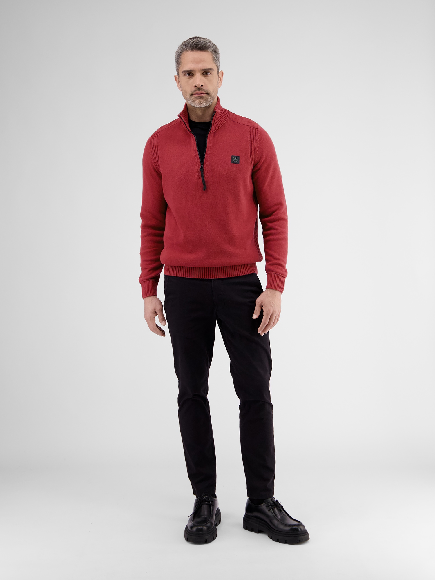 LERROS Strickpullover »LERROS Stricktroyer, unifarben«