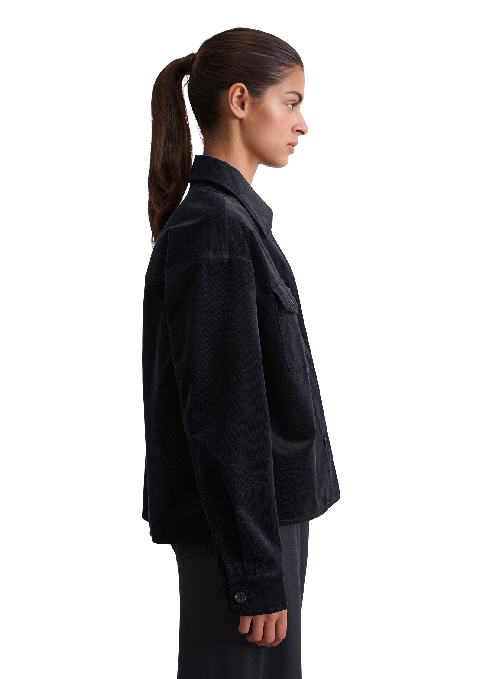 Marc O'Polo Kurzjacke »aus Baumwolle-Modal-Stretch«, ohne Kapuze
