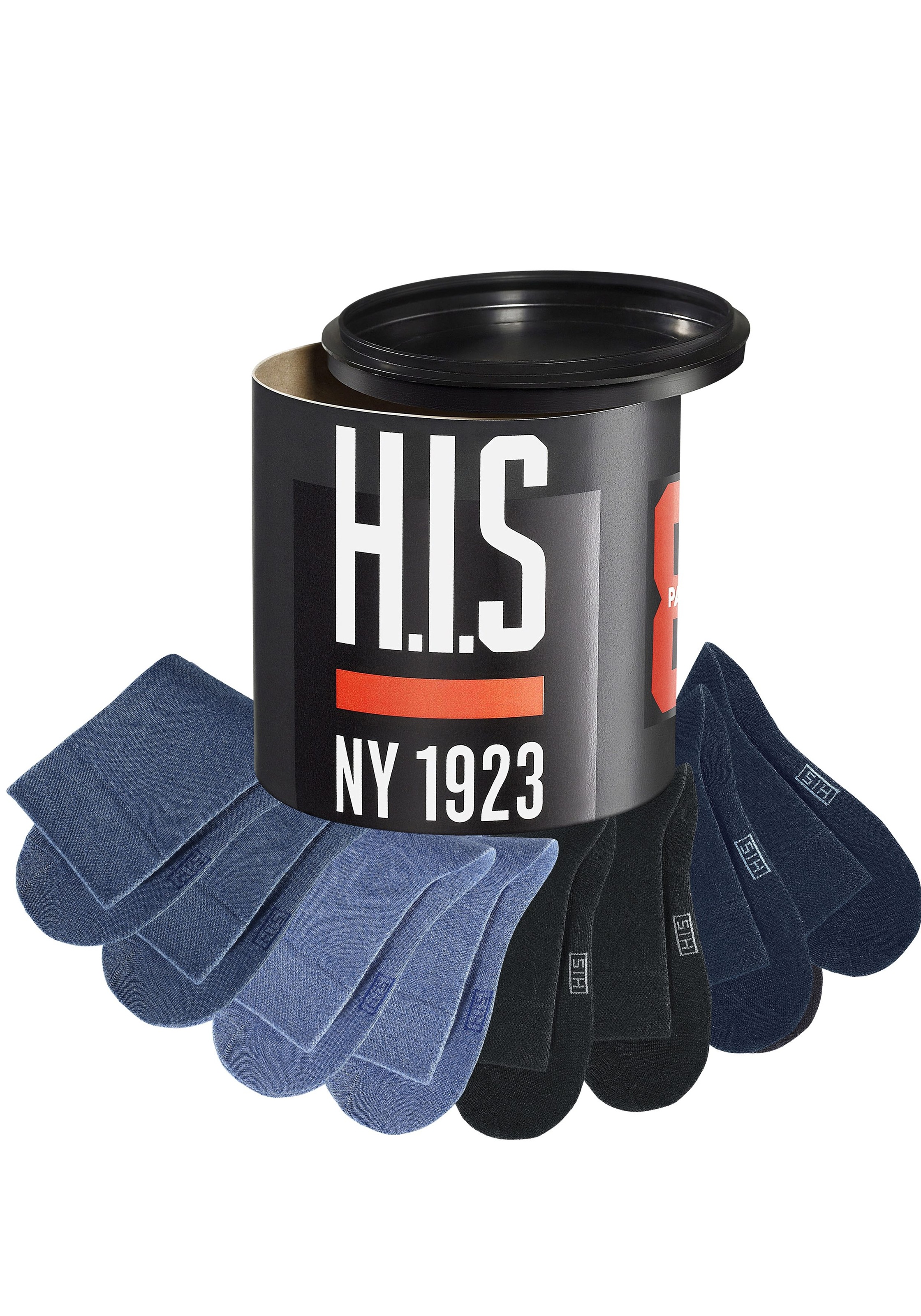 H.I.S Socken Dose, 8 Paar tlg. in der Geschenkdose günstig online kaufen