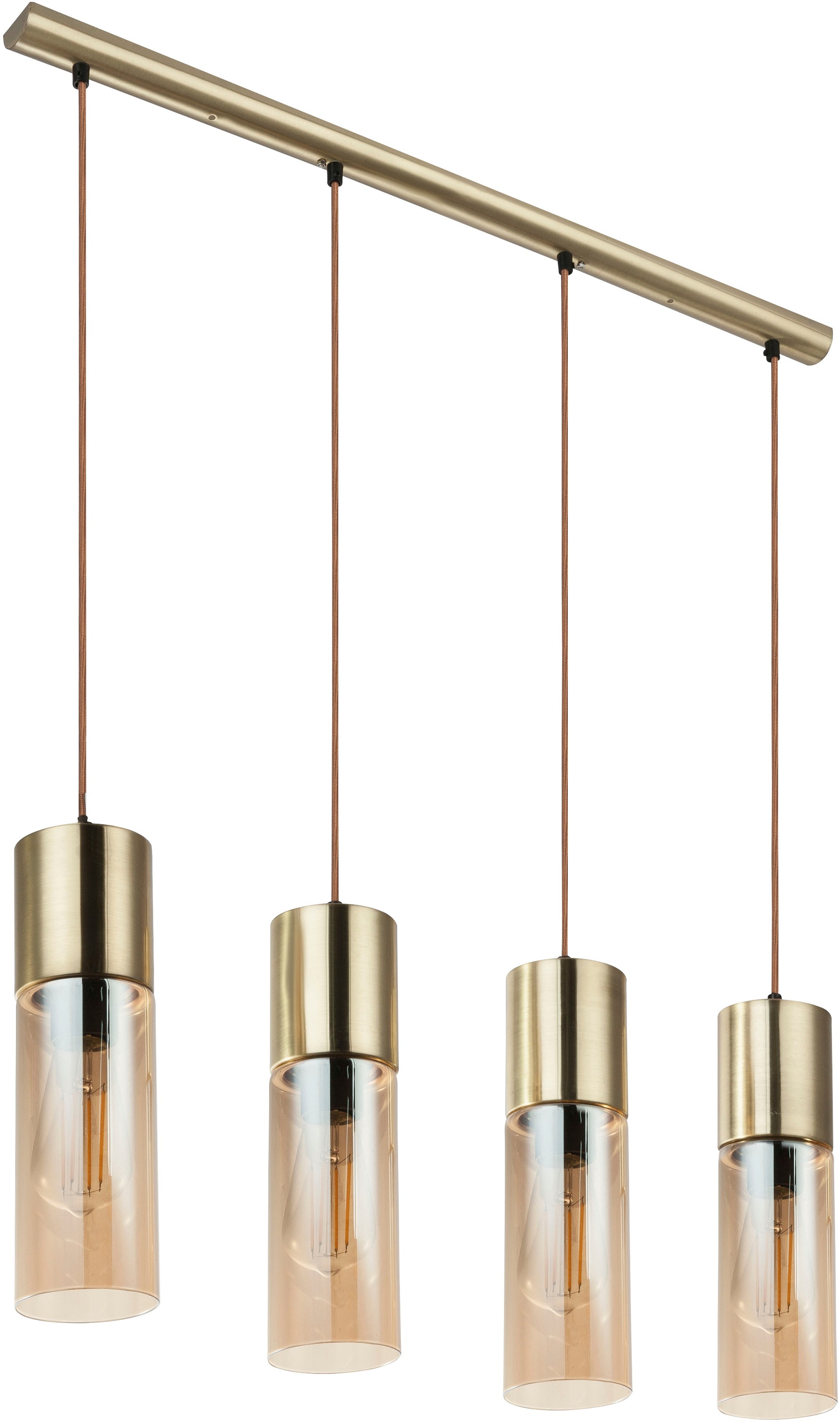GLOBO LIGHTING Hängeleuchte »ANNIKA« E27 1 Stk. Hängeleuchte, Glas, E27