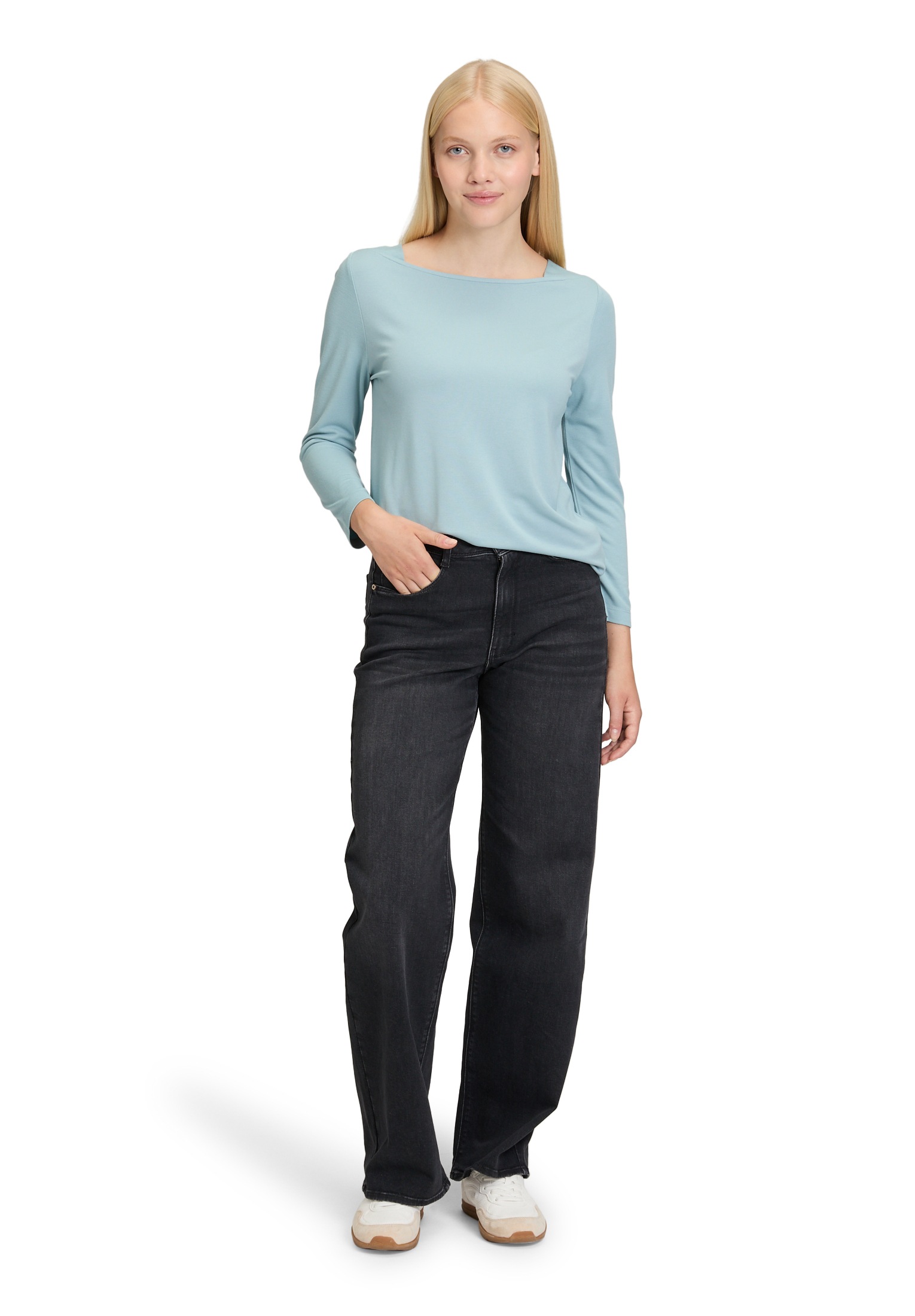 Betty&Co 3/4-Arm-Shirt »Betty & Co Casual-Shirt mit 3/4 Arm«, (1 tlg.)