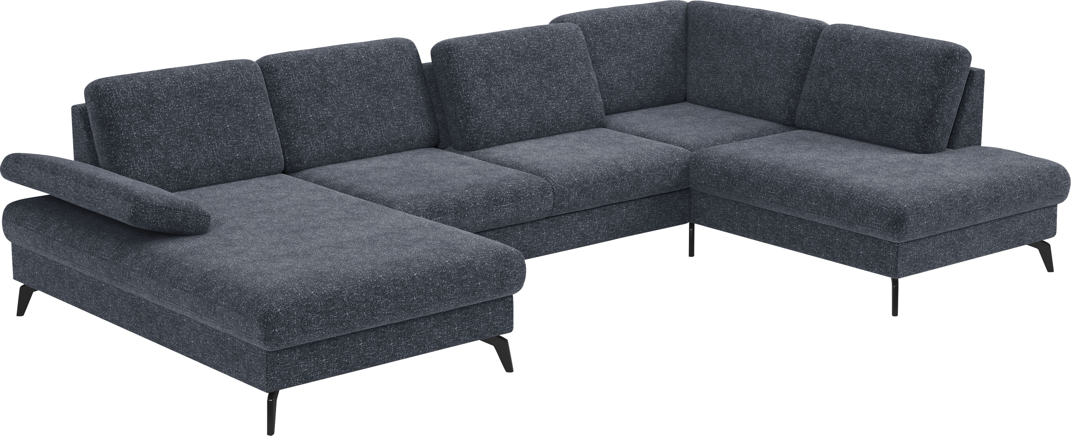Thumbnail - sit&more Wohnlandschaft "Morris U-Form, inkl. Sitztiefenverstellung", wahlweise mit Armteilverstellung, Bettfunktion & B...