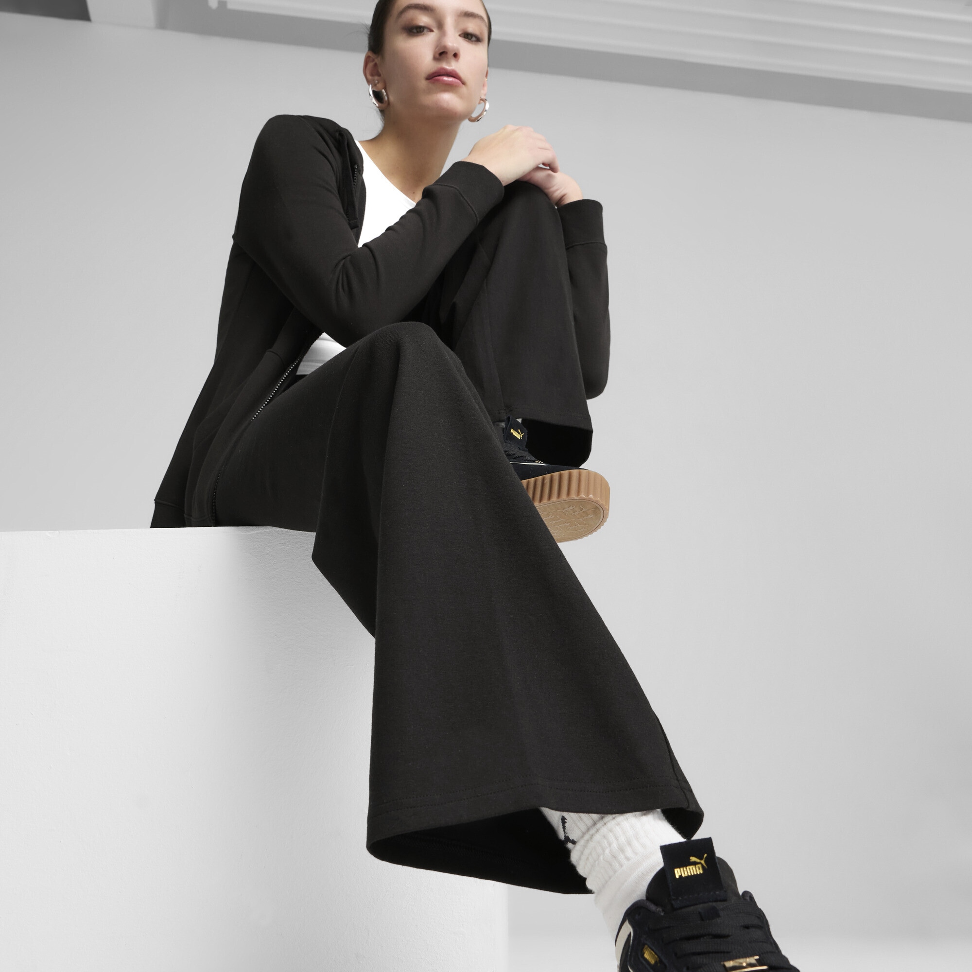 PUMA Leggings »ESS Small No. 1 Logo Straight Hochgeschnittene Leggings Damen«