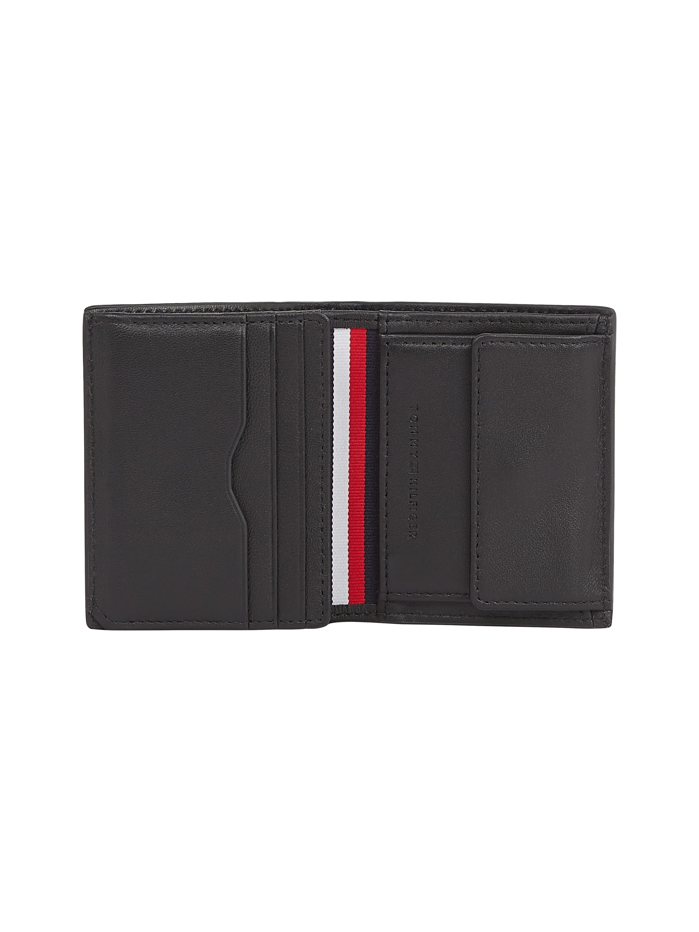 Tommy Hilfiger Geldbörse »TH CORP TRIFOLD«, Men Geldbeutel, Portemonnaie mit Logoschriftzug