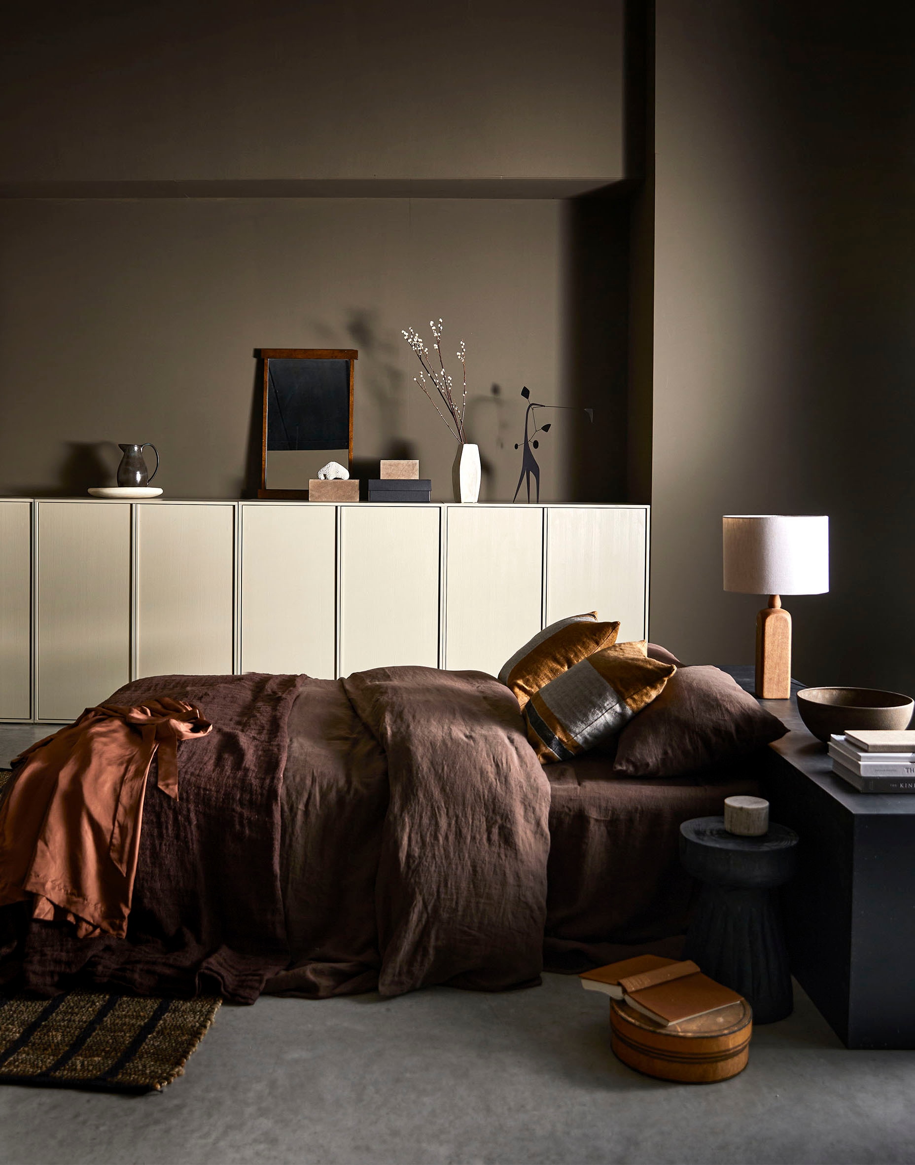 WOOOD Highboard »Daily Hochkommode«, Kommode mit Push-to-Open Funktion, Höhe 110 cm, Breite 50 cm
