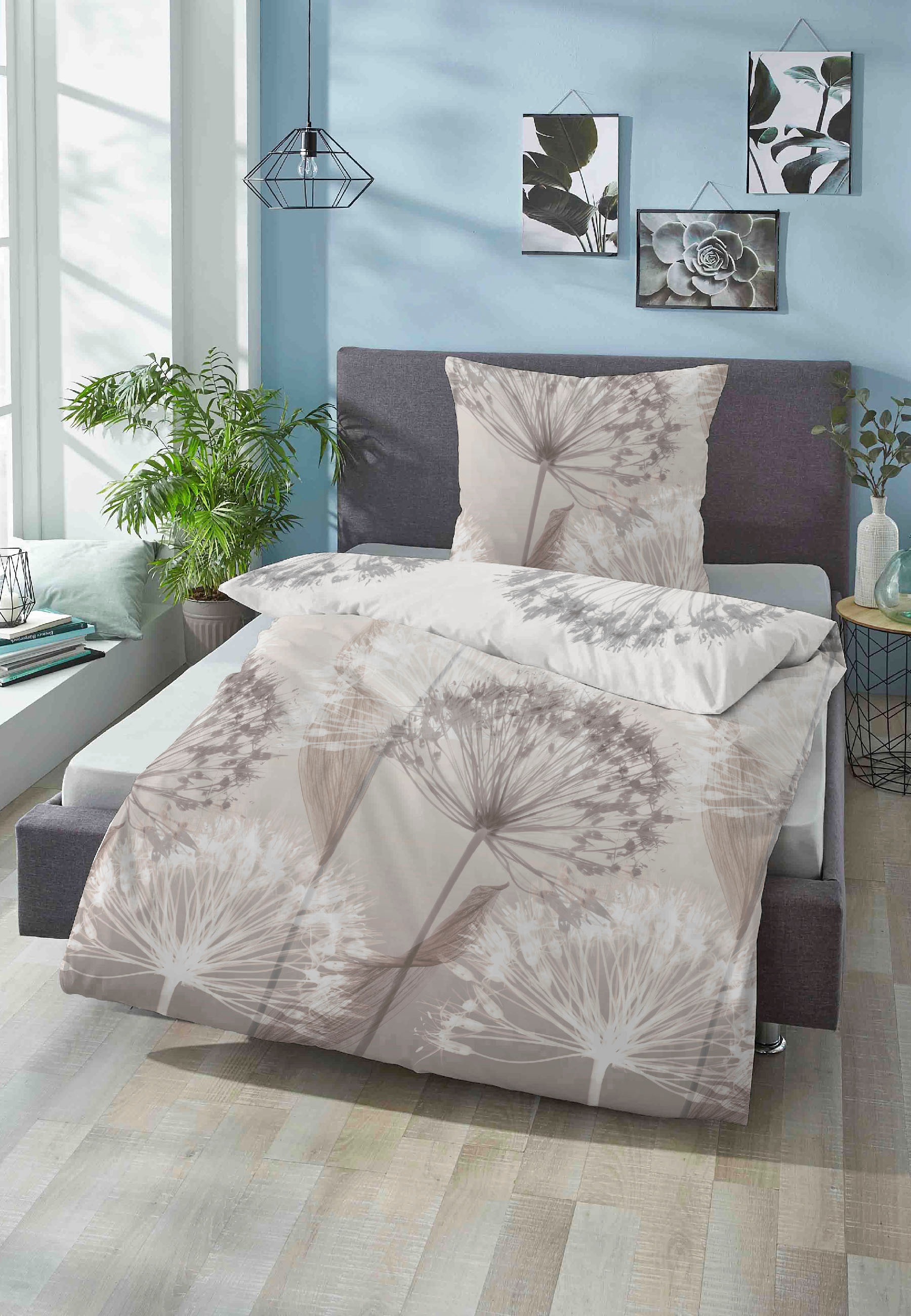 Biberna Bettwäsche "Maria" 2 Stk. feiner Glanz + weicher Griff, pflegeleich günstig online kaufen