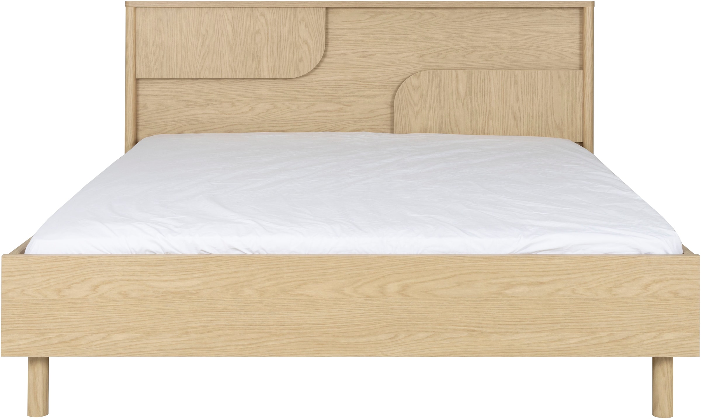 Gami Einzelbett »Galys Bett 160 x 200«, mit LED beleuchtetem Kopfteil, ohne Matratze