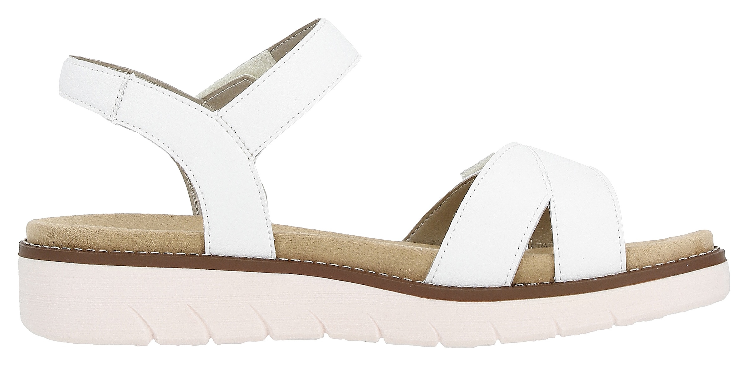 Remonte Riemchensandale, Plateau, Sommerschuh, Sandalette mit Lite ´n Soft Ausstattung