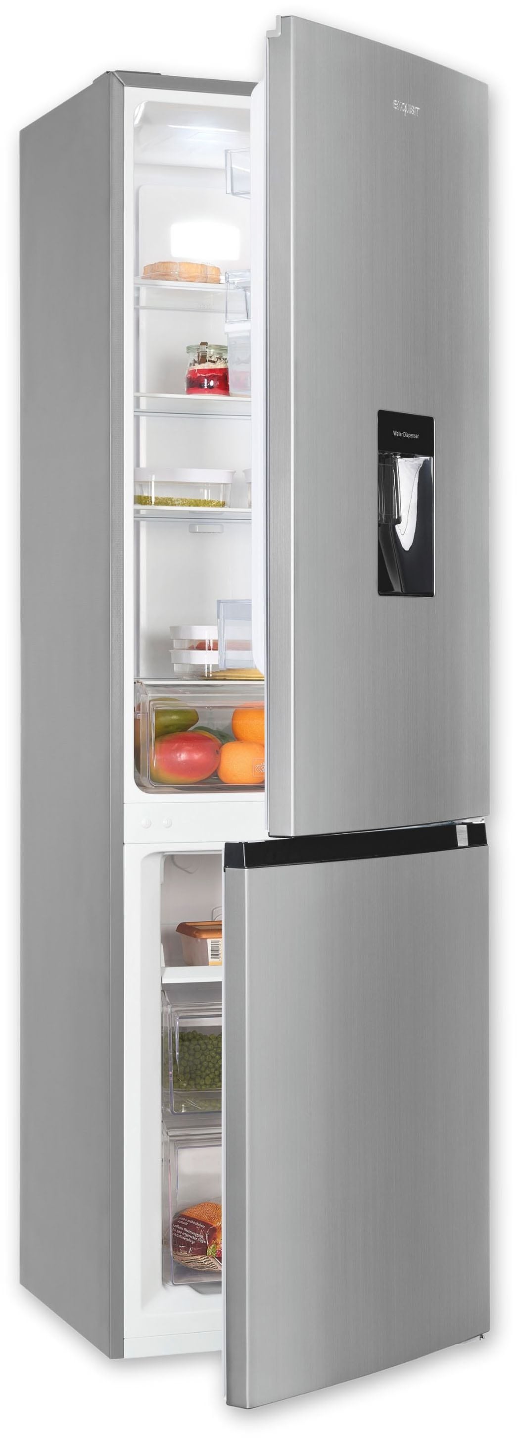 exquisit Kühl-/Gefrierkombination "KGC265-70-NF-WS-040C" 180,5 cm hoch 54 c günstig online kaufen