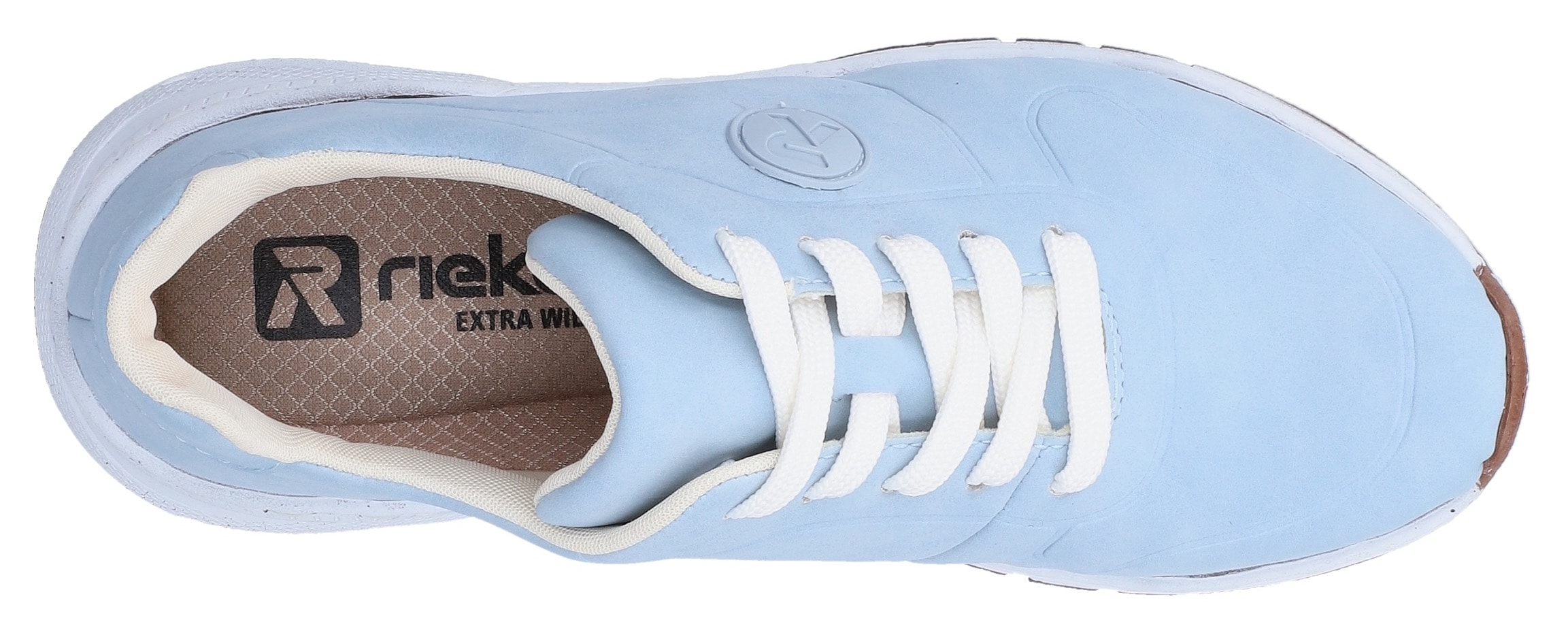 Rieker Sneaker  mit MemoSoft-Innensohle, Freizeitschuh, Halbschuh, Schnürschuh