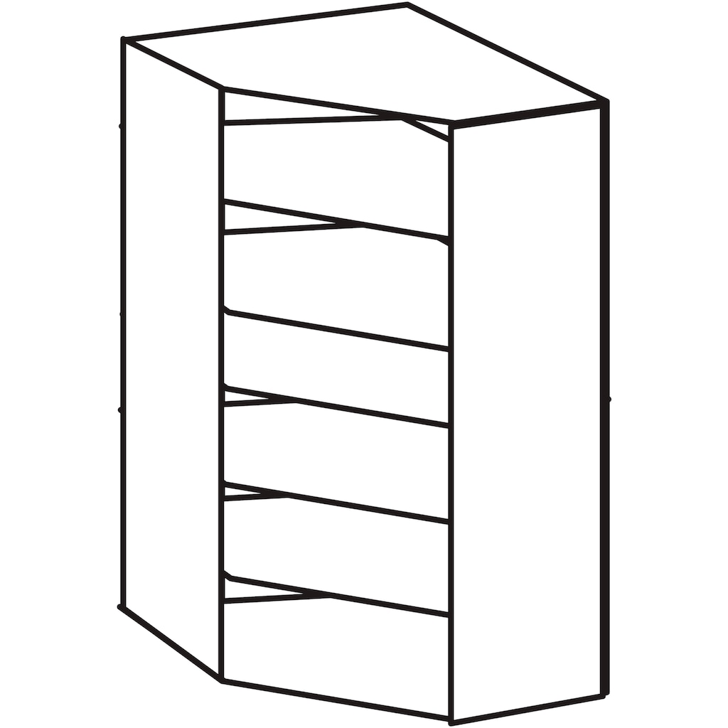 Wimex Schranksystem »Münster«, (Spar-Set, 6tlg: Eckschrank+ 2 Schränke 40cm breit+ 3 Aufsatzmodule)