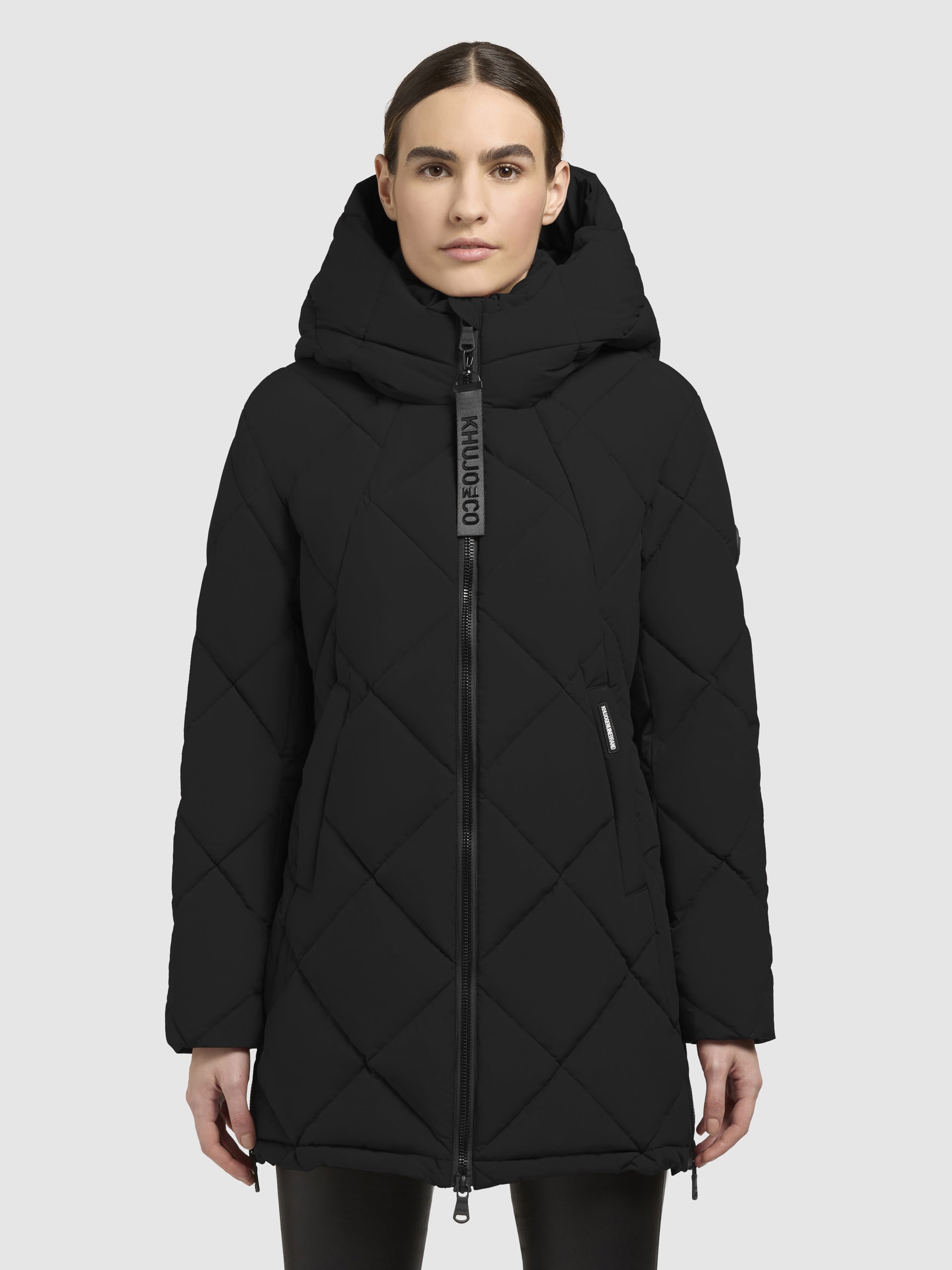 khujo Steppjacke »PEBB«, mit Kapuze