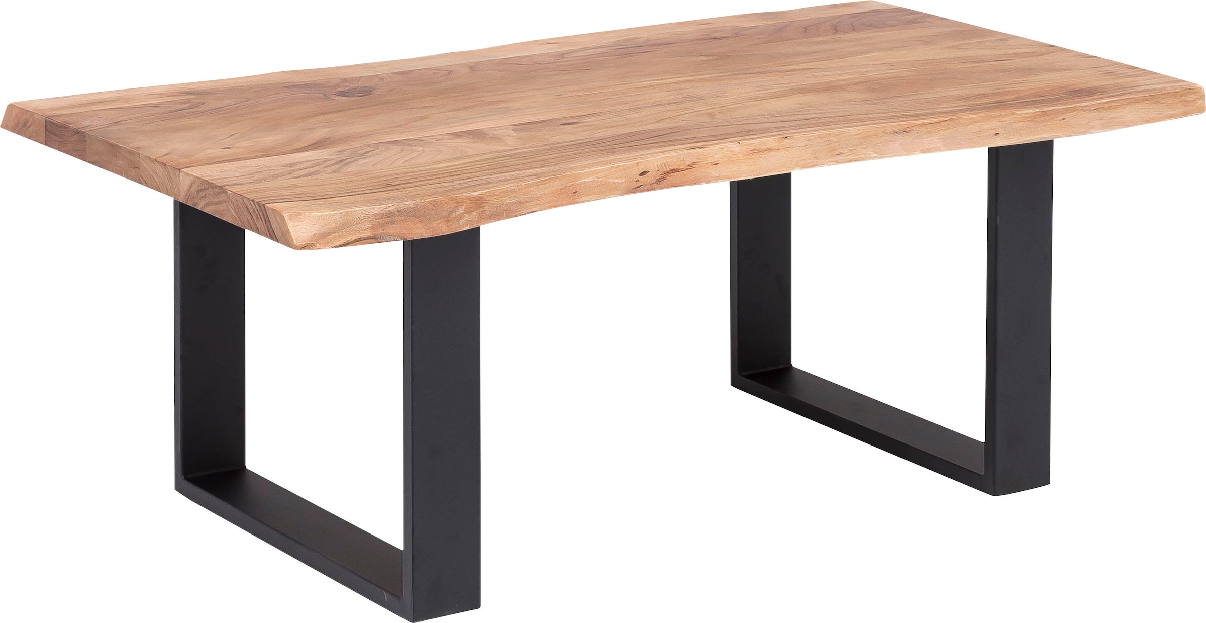 Home affaire Couchtisch "Manhattan" Akazie vollmassiv lackiert günstig online kaufen