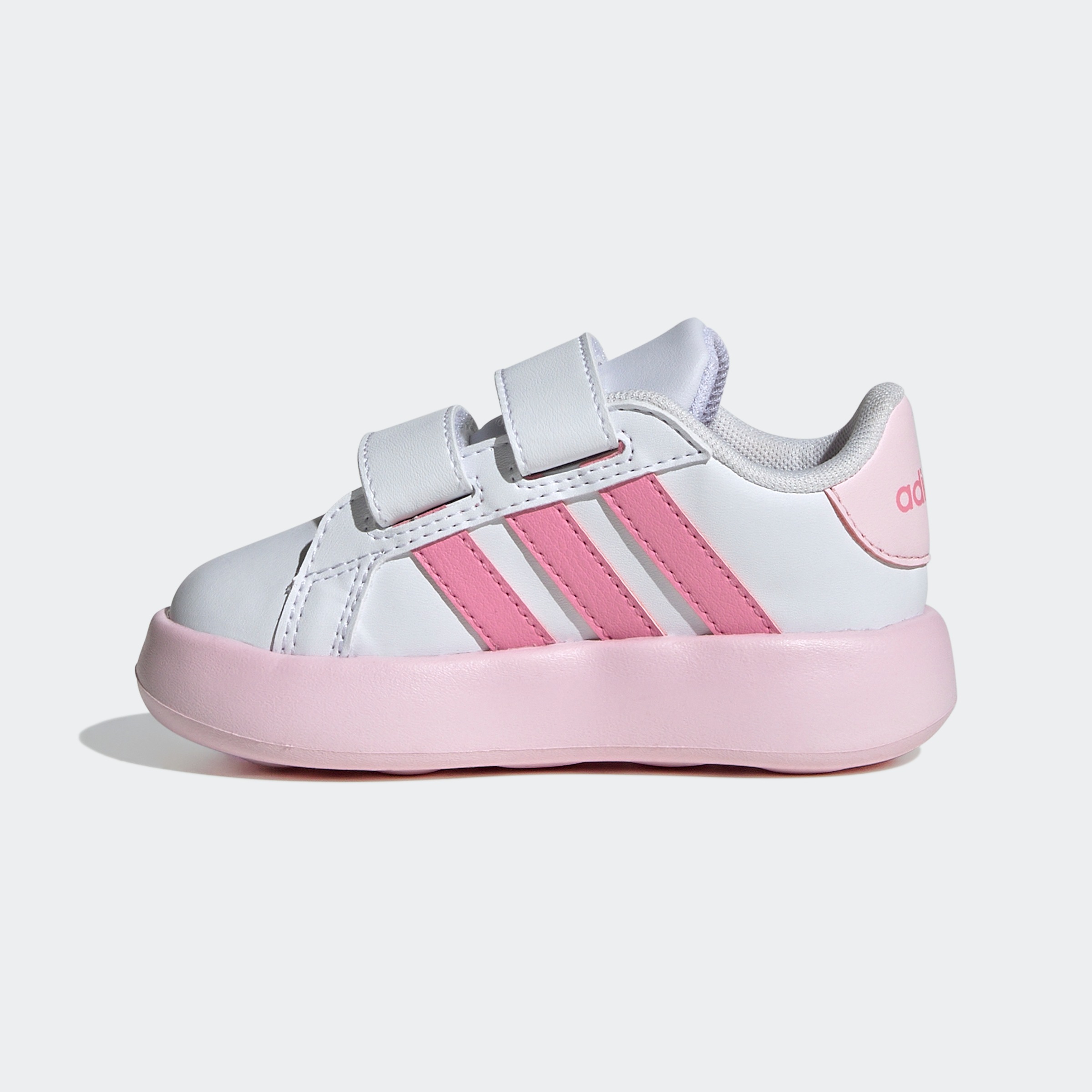 adidas Sportswear Klettschuh »GRAND COURT 2.0 KIDS«, Design auf den Spuren des adidas Superstar, für Kinder