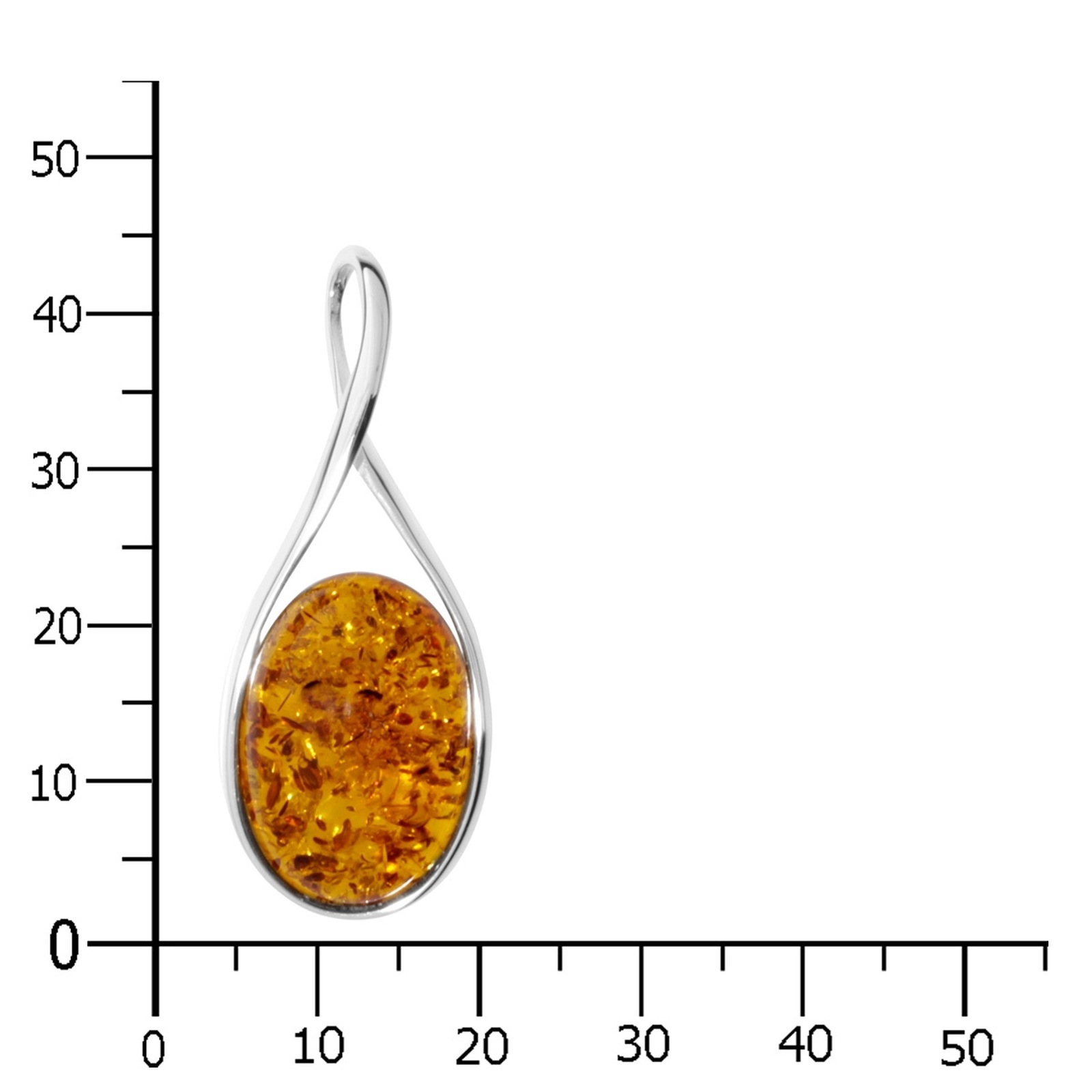 OSTSEE-SCHMUCK Kettenanhänger »- Jody - Silber 925/000 - Bernstein«