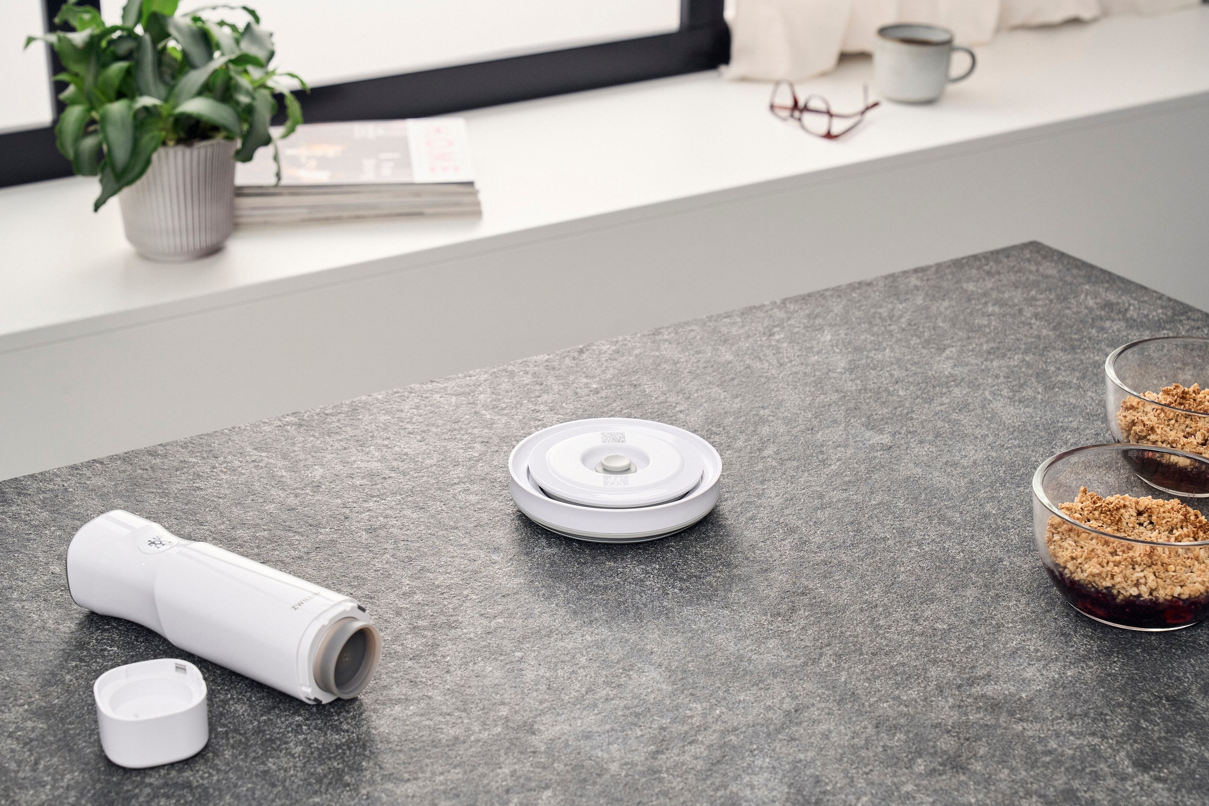 Zwilling Deckel »Fresh & Save BOWLS«, (1 tlg.), Vakuumdeckel mit Double-Sealing-Technologie