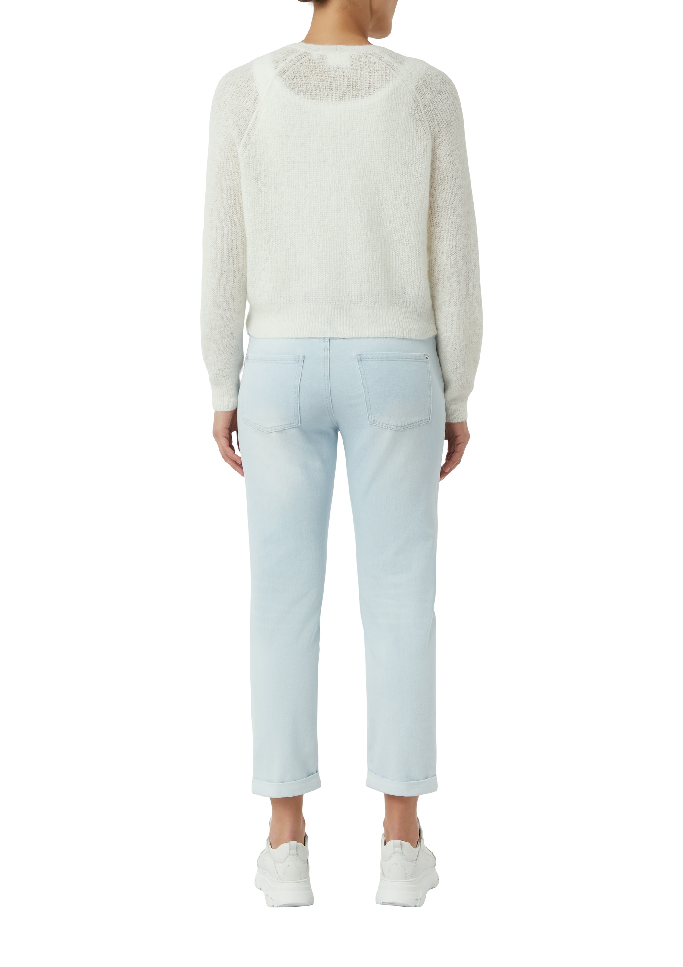 comma casual identity Cardigan, casual, bequem, Alpakamix, V-Ausschnitt