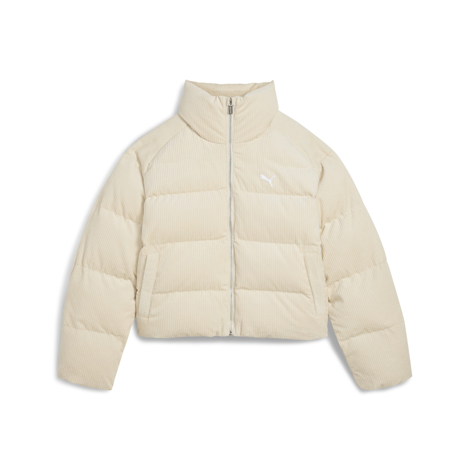 PUMA Winterjacke "Wardrobe Essentials Cord-Pufferjacke Damen" günstig online kaufen