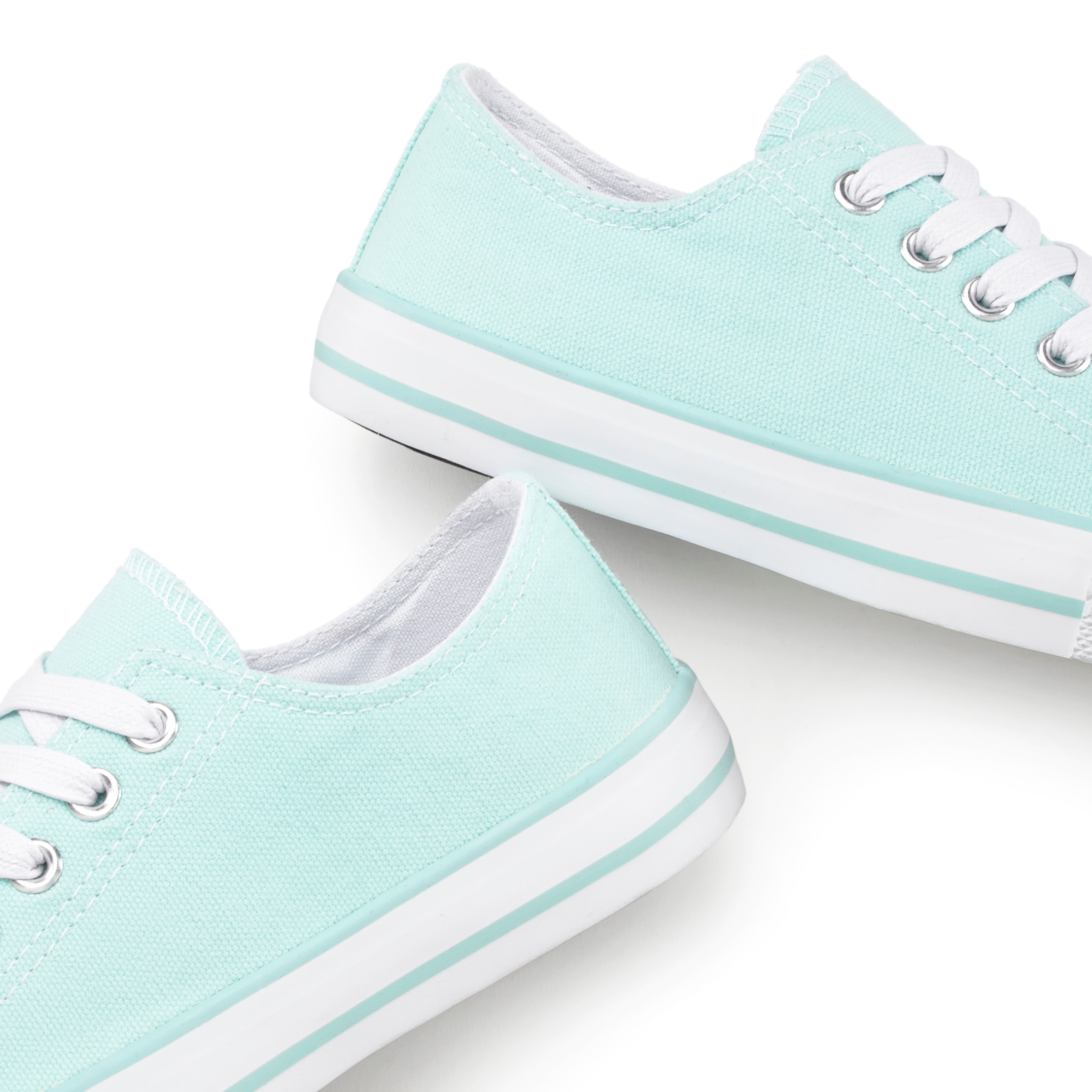 LASCANA Sneaker, Schnürhalbschuh, Freizeitschuh aus Textil
