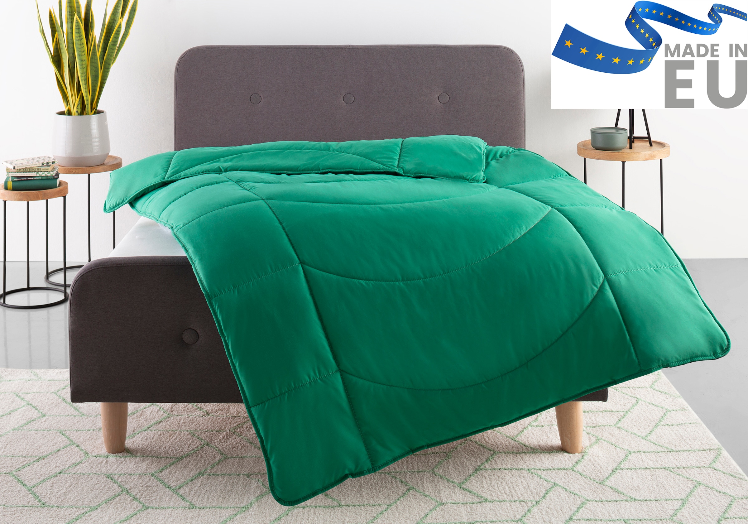 OTTO home Microfaserbettdecke "Microlux, Bettdecke 135x200 cm und Übergröße günstig online kaufen