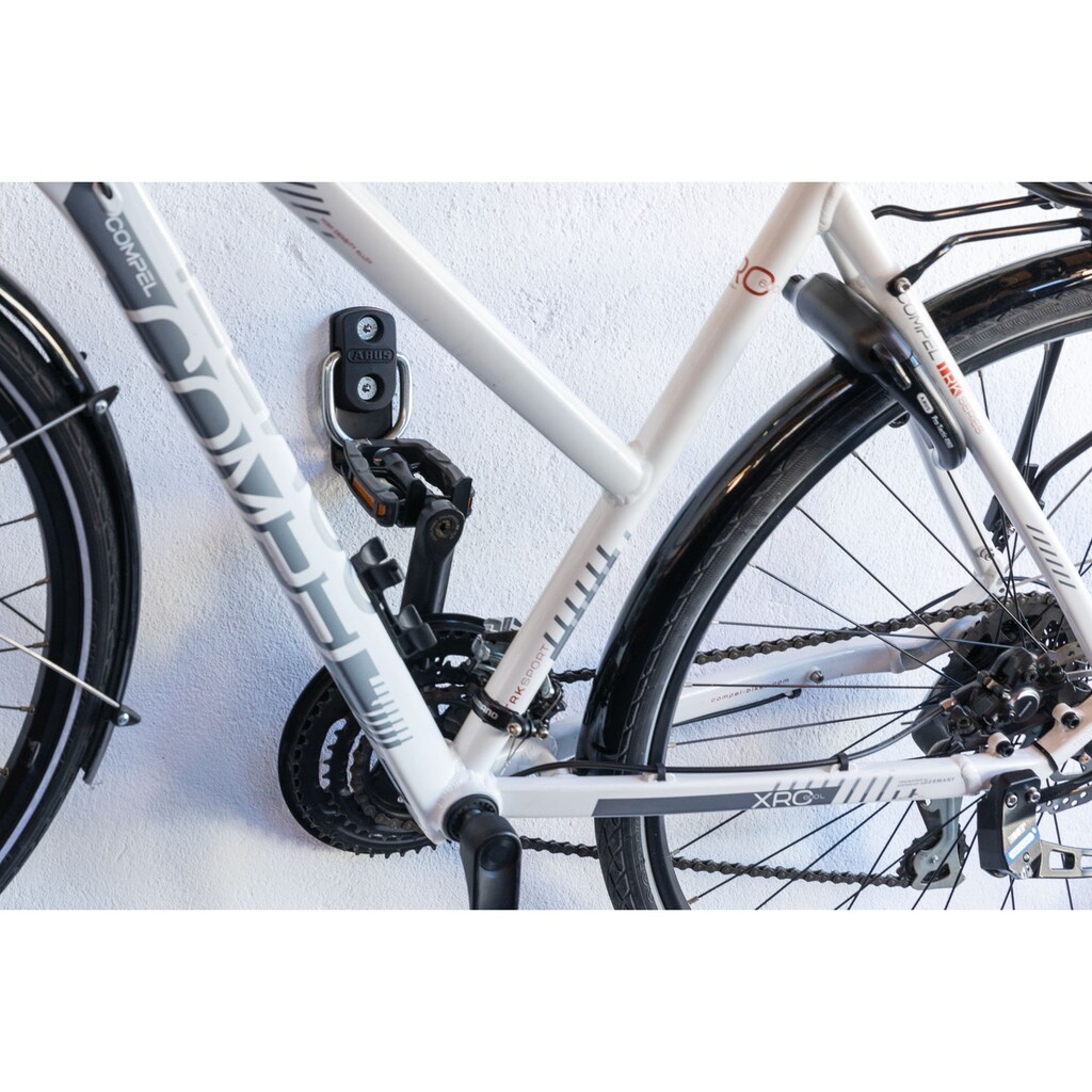 ABUS Multifunktionsschloss »WBA65 B/SB + Bike Holder Wand- und Bodenanker«