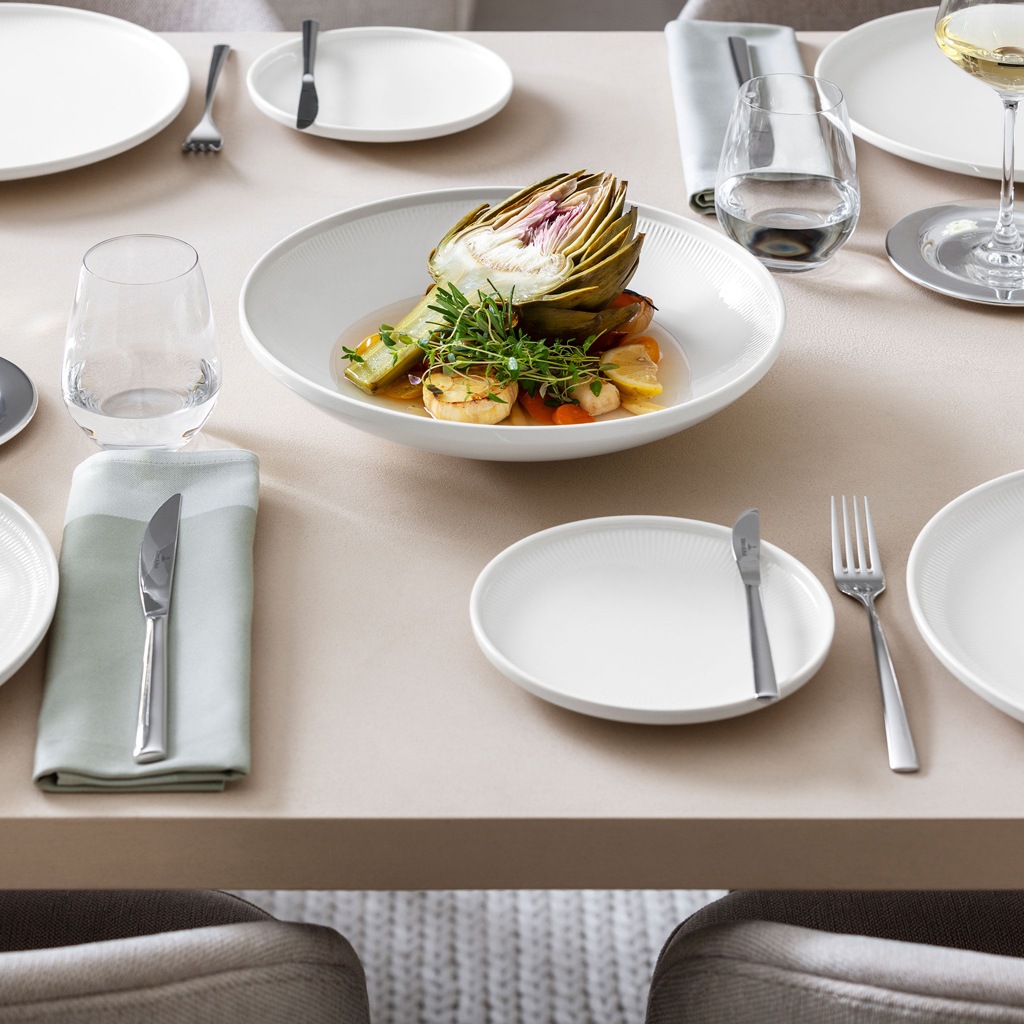 Villeroy & Boch Schale »Schalen Afina ø 25 cm 6er Set weiß« 6 tlg.