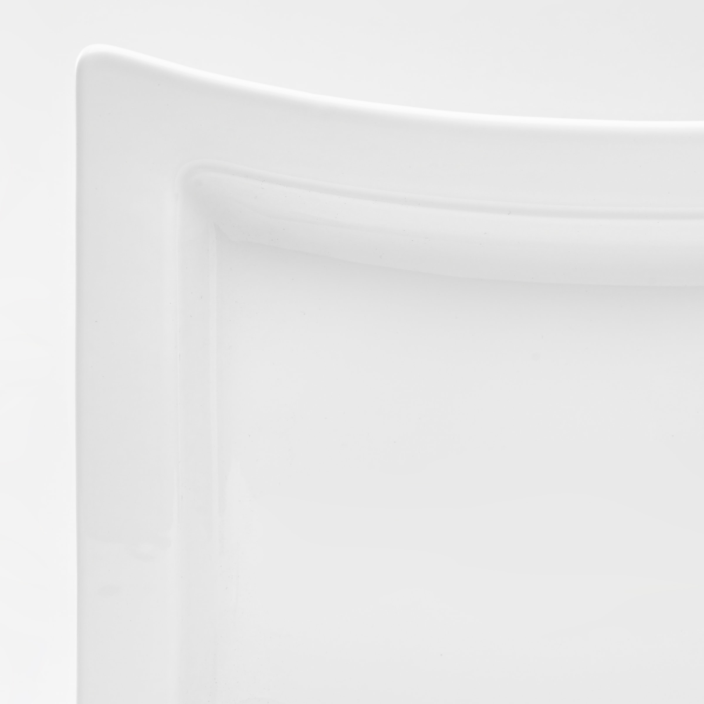 van Well Servierplatte »Platte curved, 27,5 cm, 4 Stück«, (Set, 4 tlg.), spülmaschinen- und mikrowellengeeignet