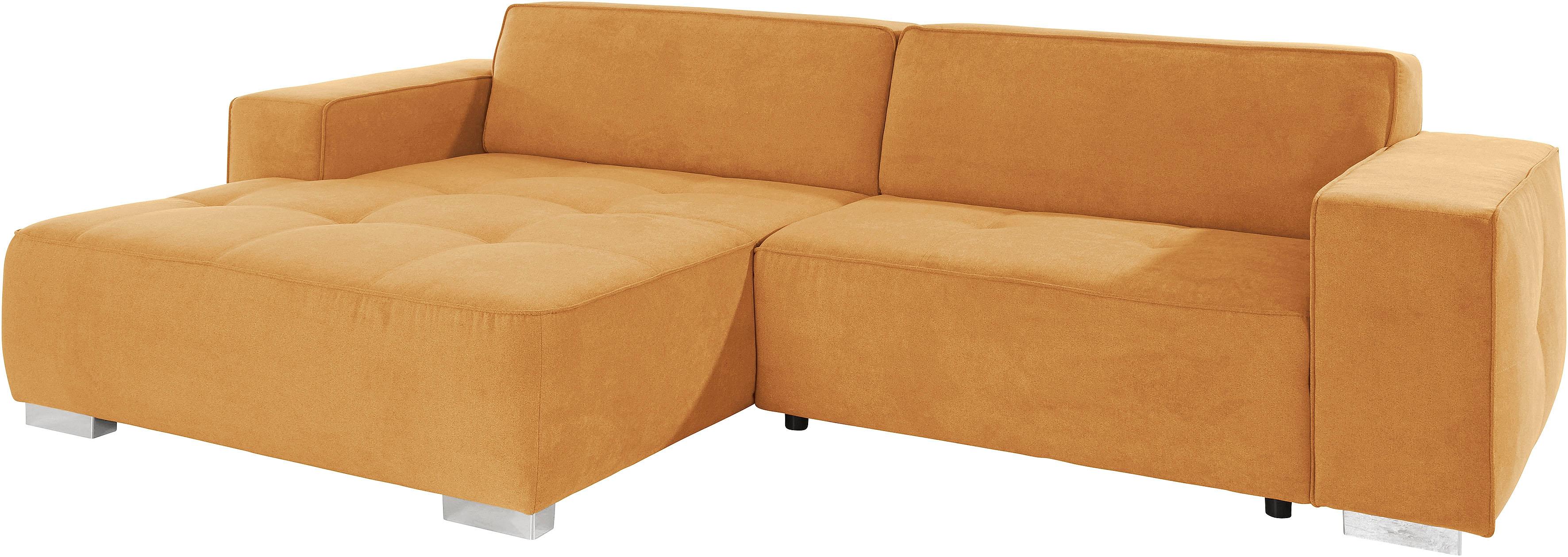 Thumbnail - INOSIGN Ecksofa "Sapporo L-Form", wahlweise Bettfunktion oder Sitztiefenverstellung, Federkern