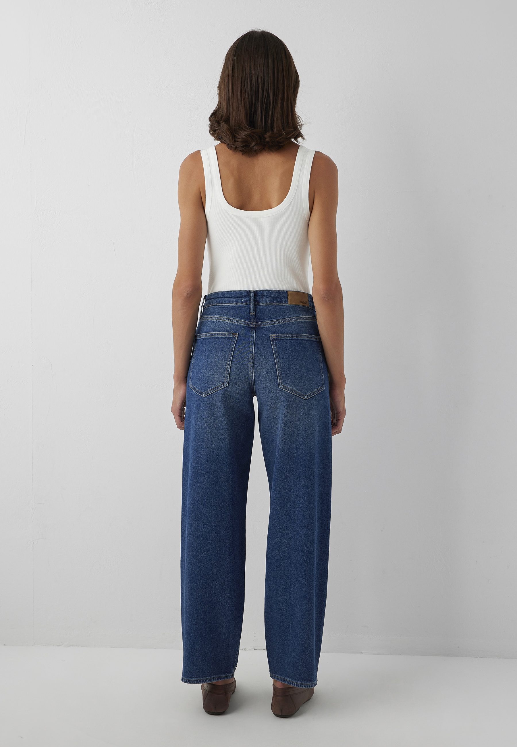 Mavi Weite Jeans »LEILA« Baggy Jeans