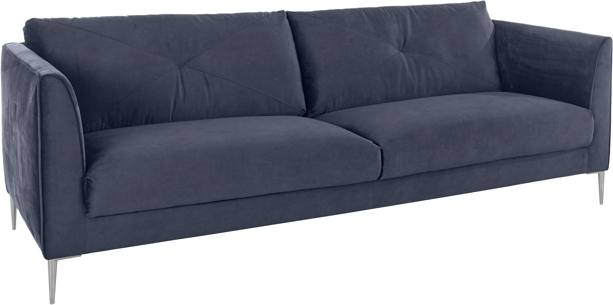 Guido Maria Kretschmer Home&Living 2,5-Sitzer »Chilltime«, mit eleganter Kreuznaht in den Rückenkissen, Breite 237 cm