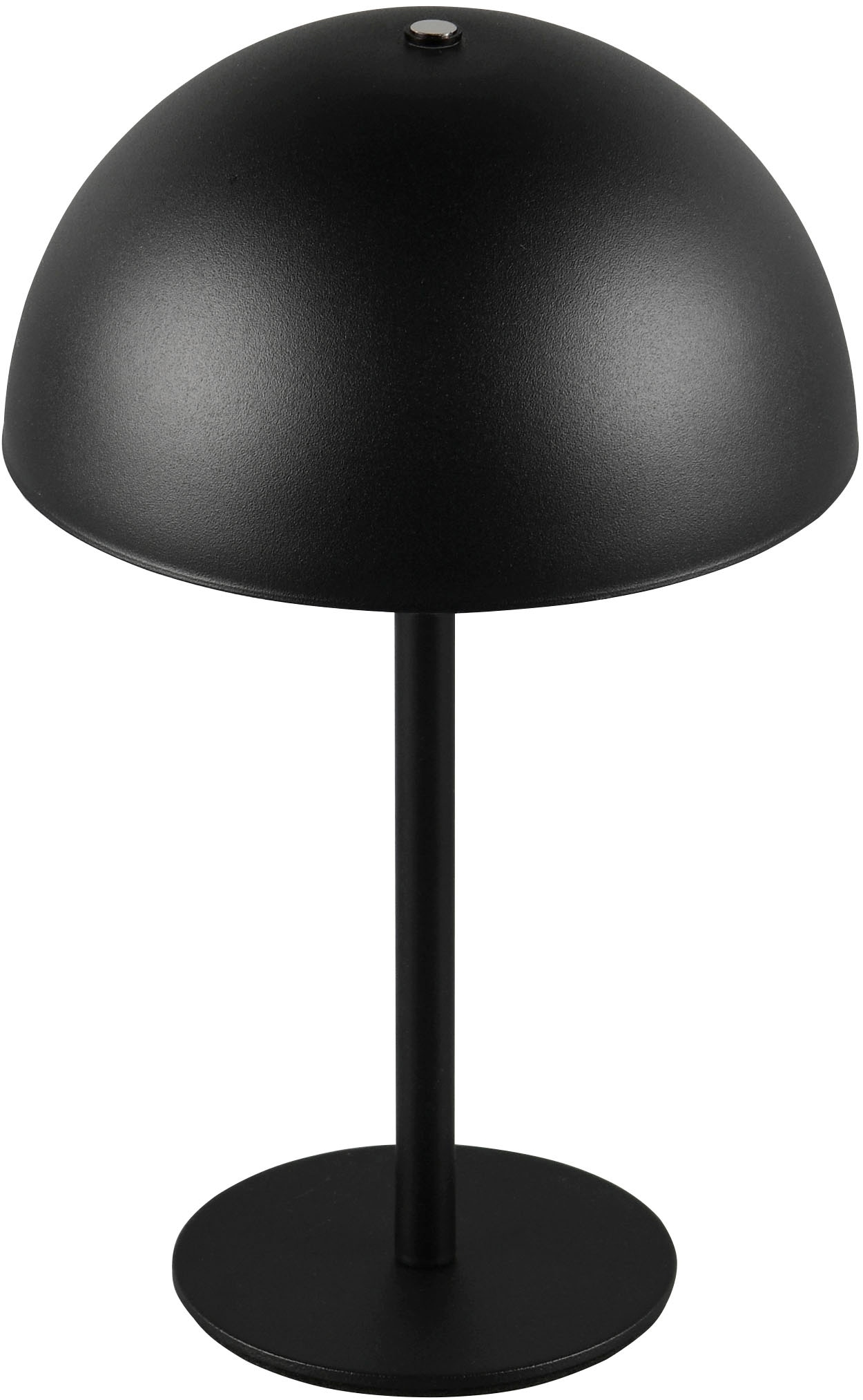 REALITY Leuchten LED Tischleuchte »MUNOZ, Akku Tischleuchte mit Touchdimmer + USB Anschluss, IP20 indoor«, 1 flammig, Leuchtmittel LED-Board | LED fest integriert, bis zu 10h Akkulaufzeit, laden per USB max 7-9h, Akku Leuchte Pilzform