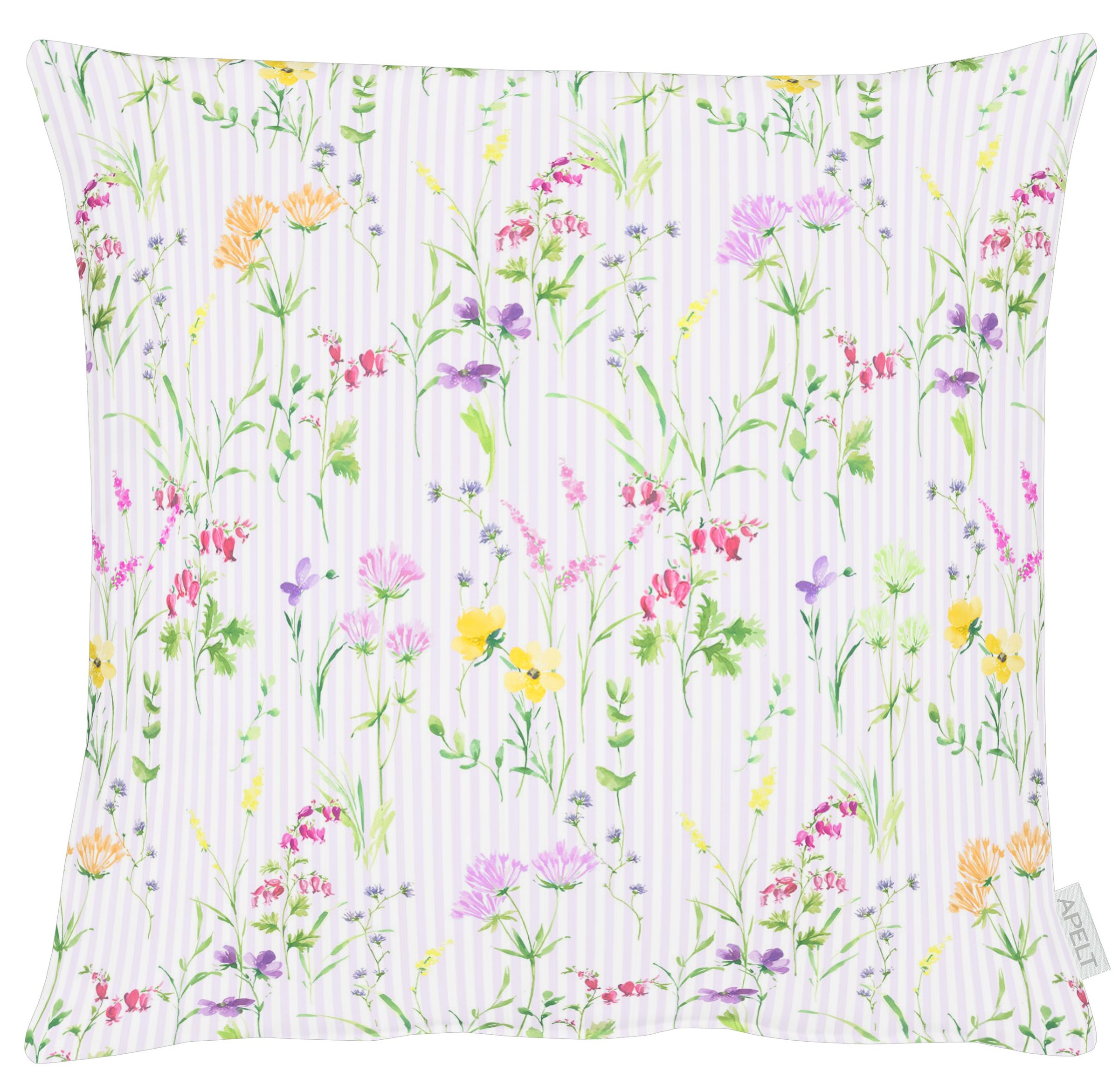 Kissenhülle APELT, B:49cm H:0,5cm L:49cmlila, bunt, Mischgewebe, Bezug: 75% Baumwolle, 25% Polyester, Kissenbezüge, "3105"