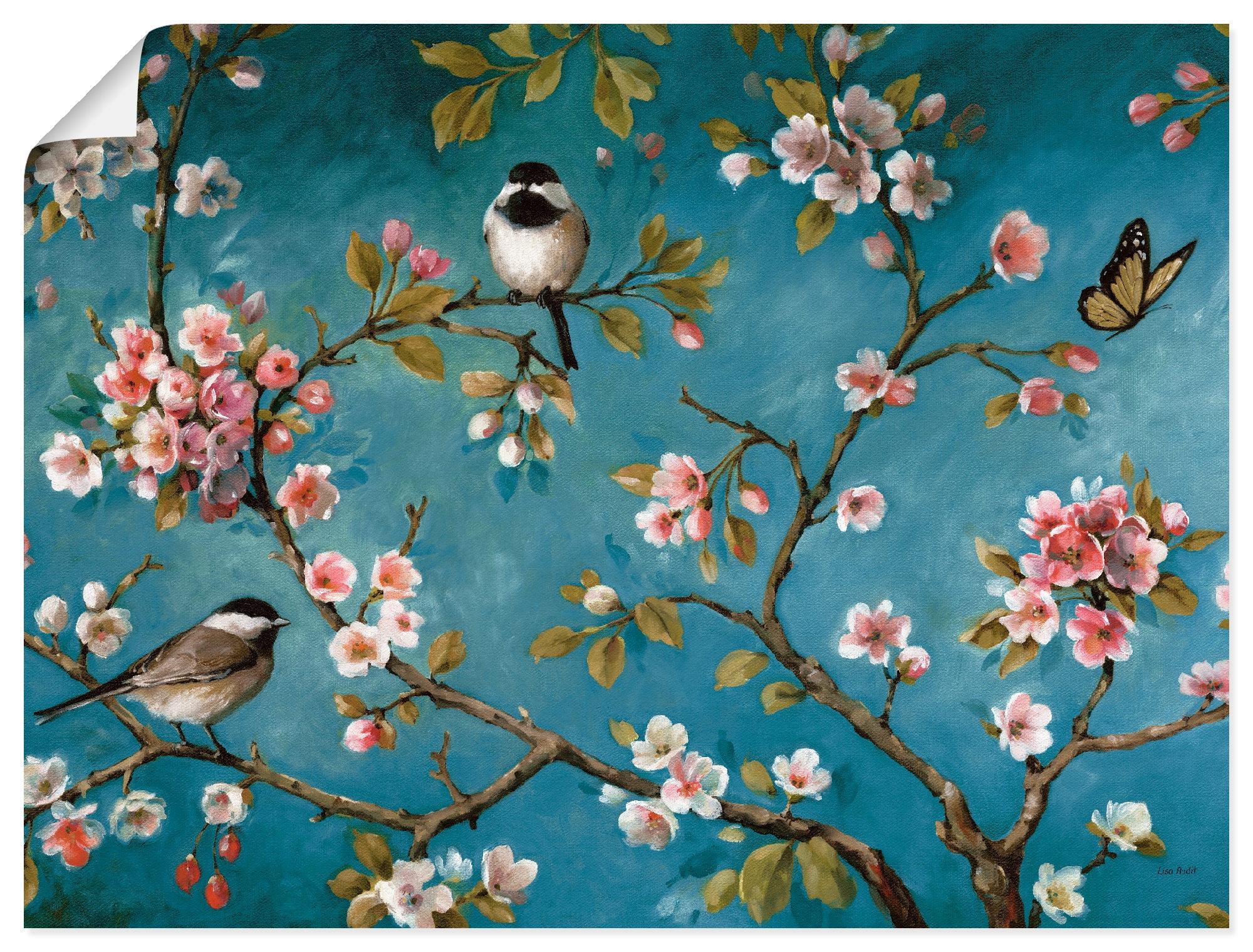 Artland Poster "Blüte I" Blumen 1 Stk. tlg. als Leinwandbild, Poster, Wanda günstig online kaufen