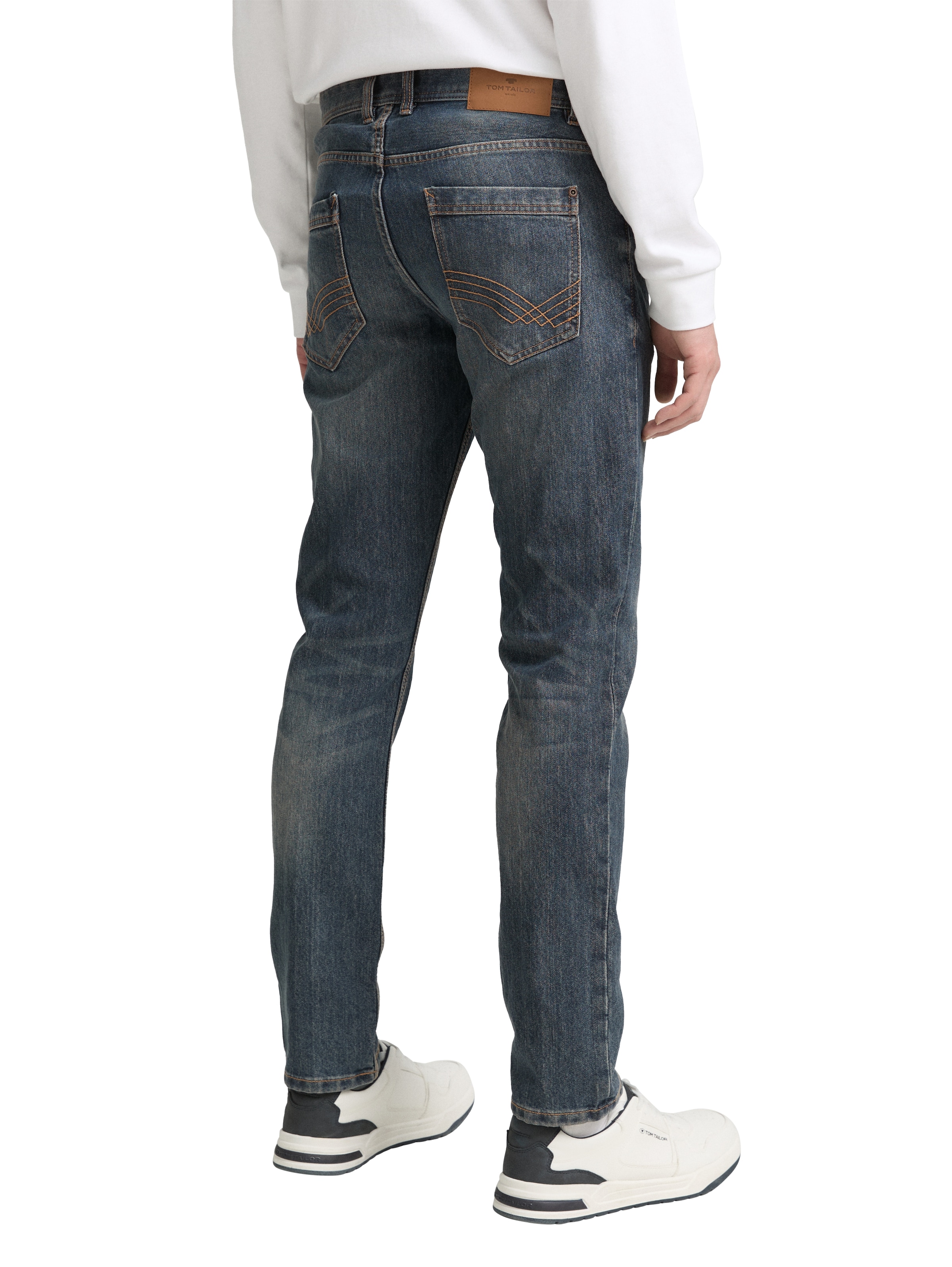TOM TAILOR 5-Pocket-Jeans »MARVIN«, mit kleinem Logo-Print