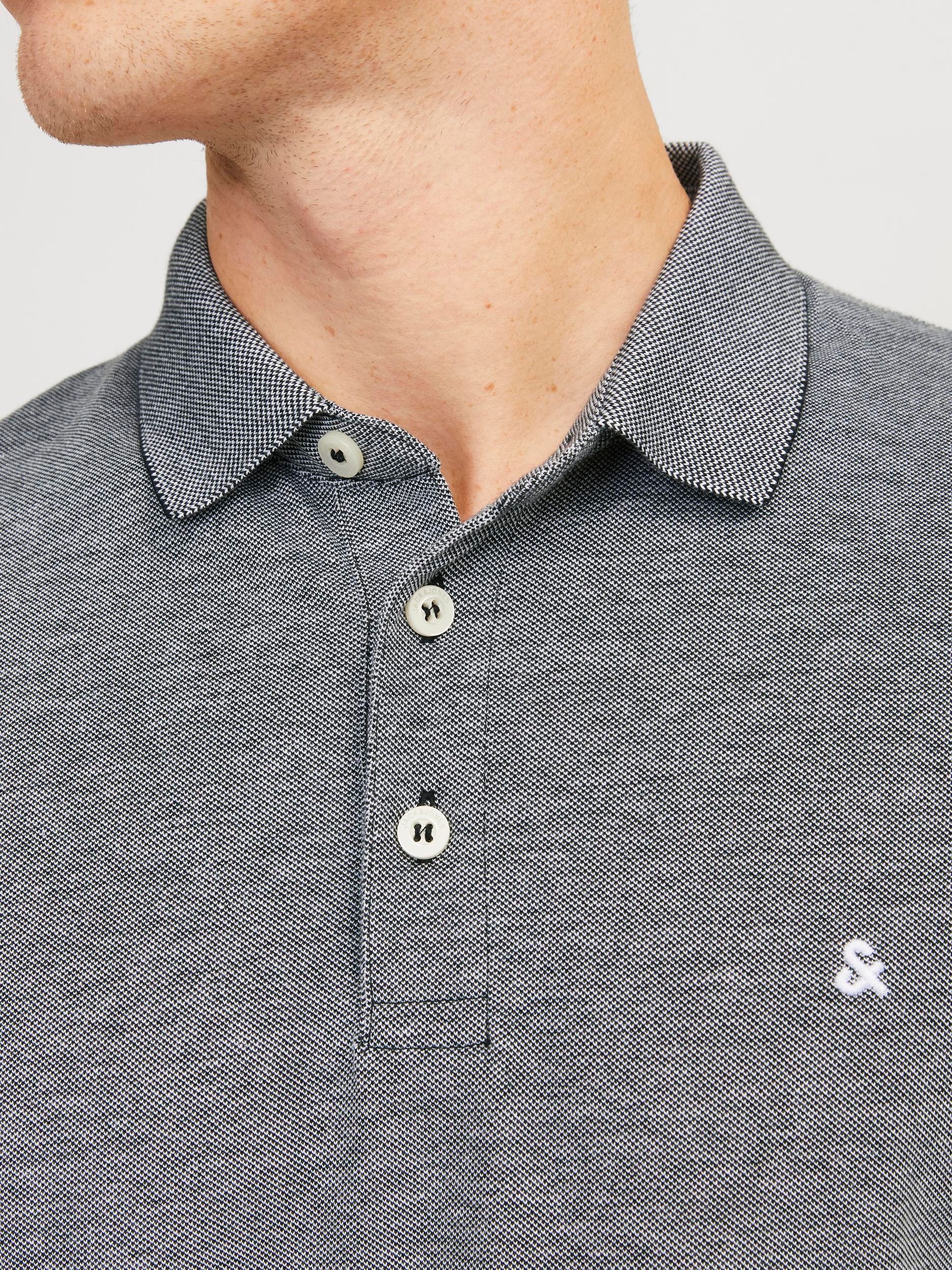 Thumbnail - Jack & Jones Poloshirt "JJEPAULOS POLO SS NOOS" mit Logo Stickerei
