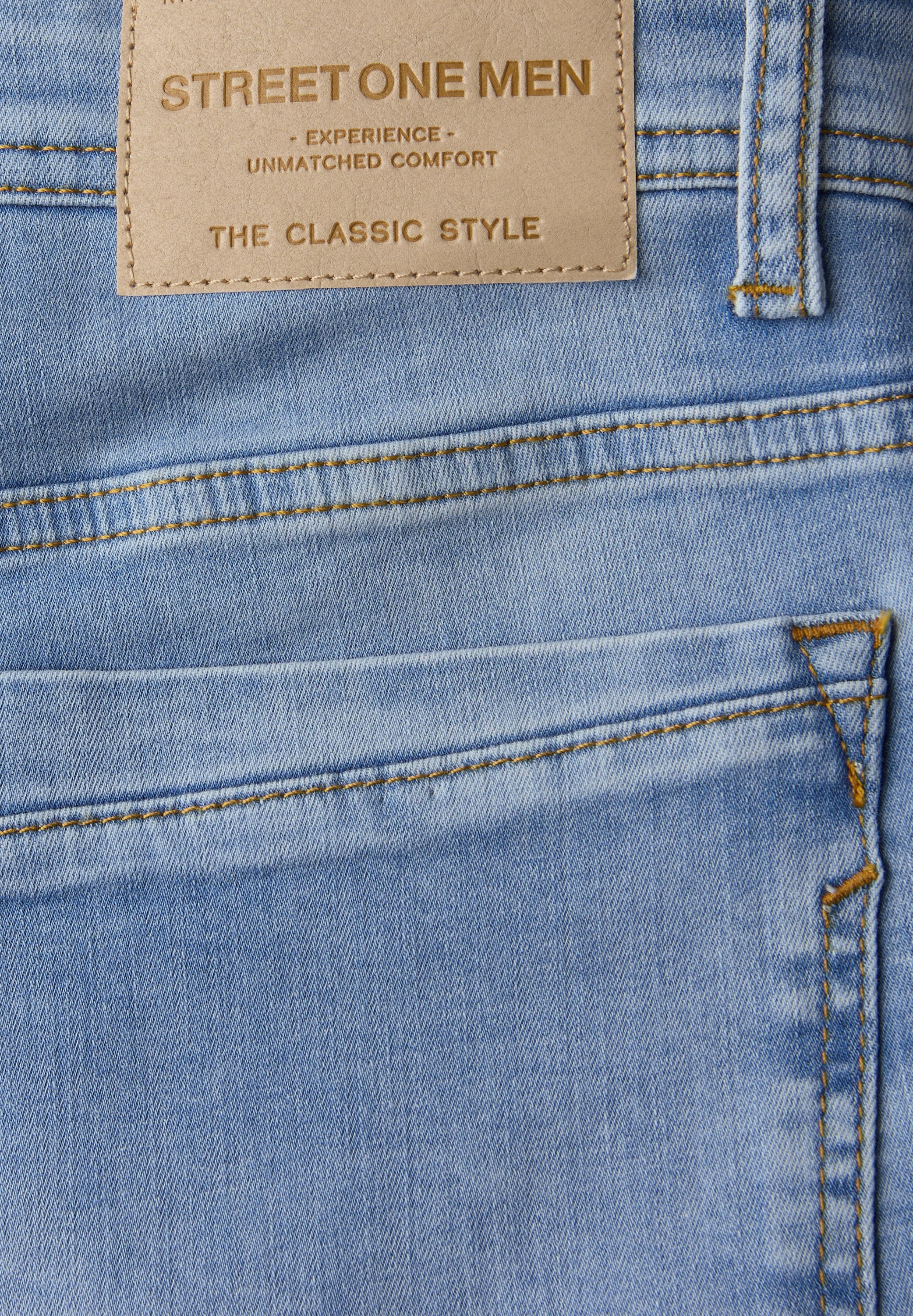 Street One Men Regular Fit Jeans Light Blue 31/32 3