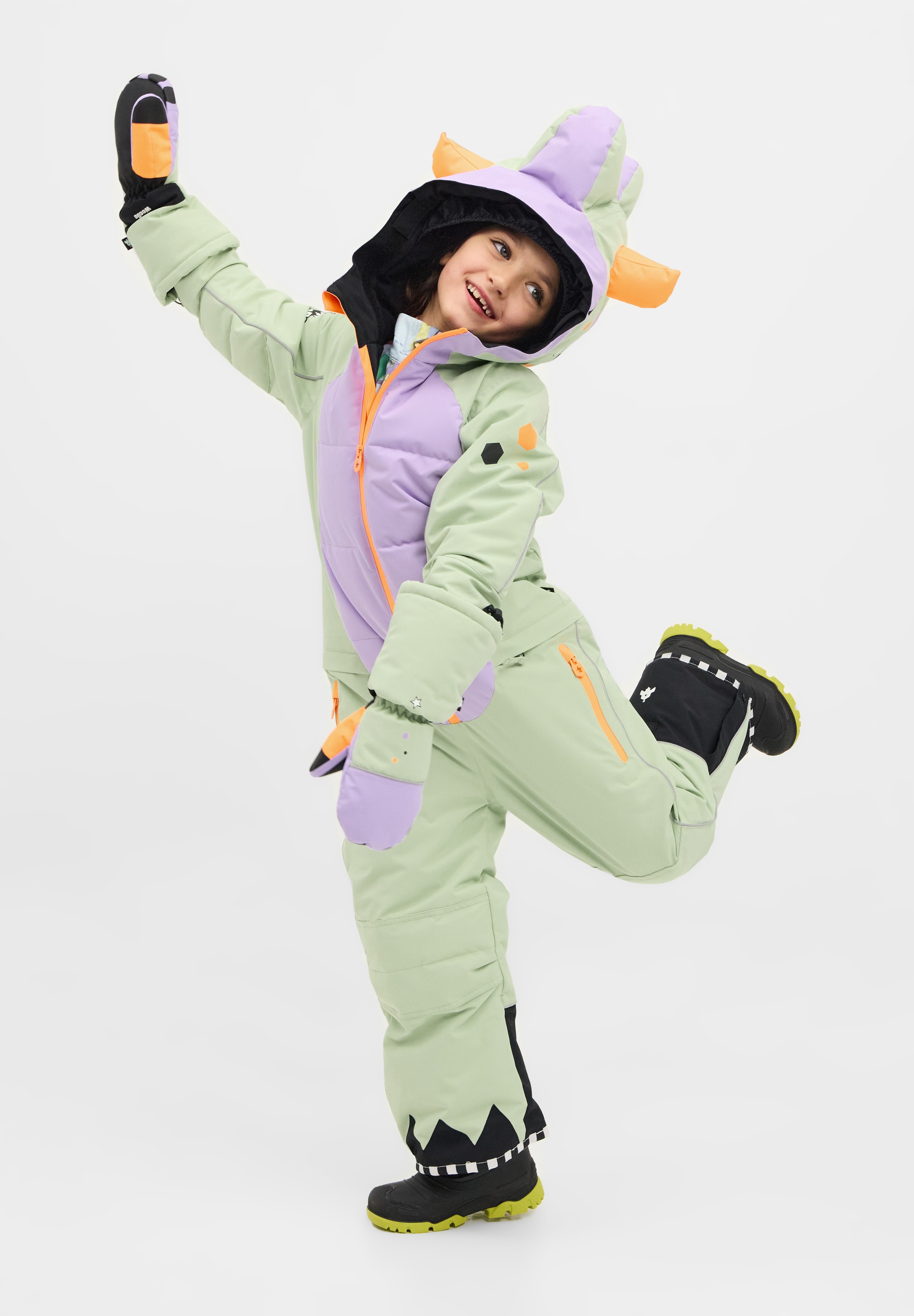 WeeDo Schneeoverall »LILIDO MINT 26 Schneeanzug« Mitwachsender Schneeanzug