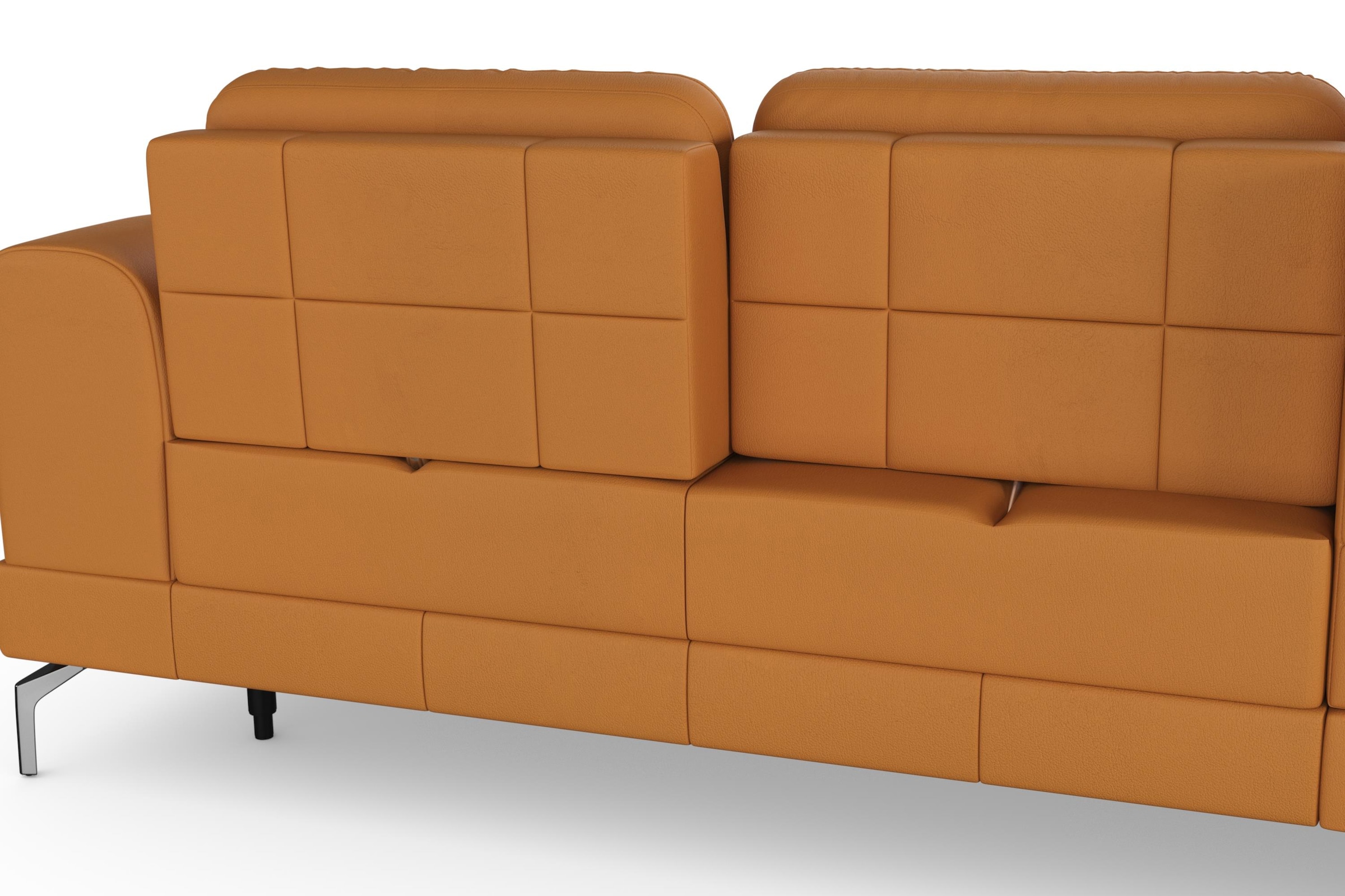 sit&more Ecksofa »Bendigo L-Form«, inklusive Sitztiefenverstellung, Bodenfreiheit 15 cm, 2 Fußfarben