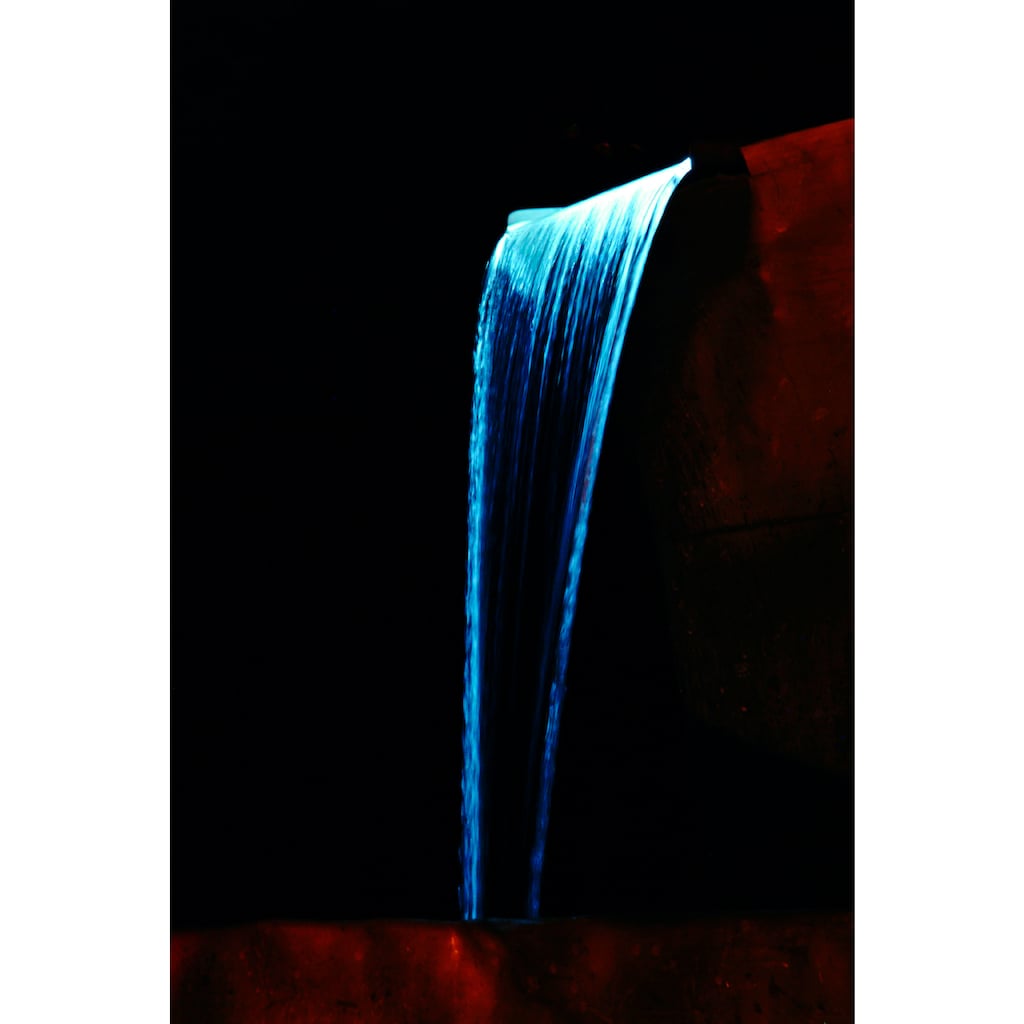 Ubbink Wasserfall »Niagara 60 LED«, (Set, mit 35 LEDs; Pumpe 3900 l/h, Schlauch; Becken 65 l)