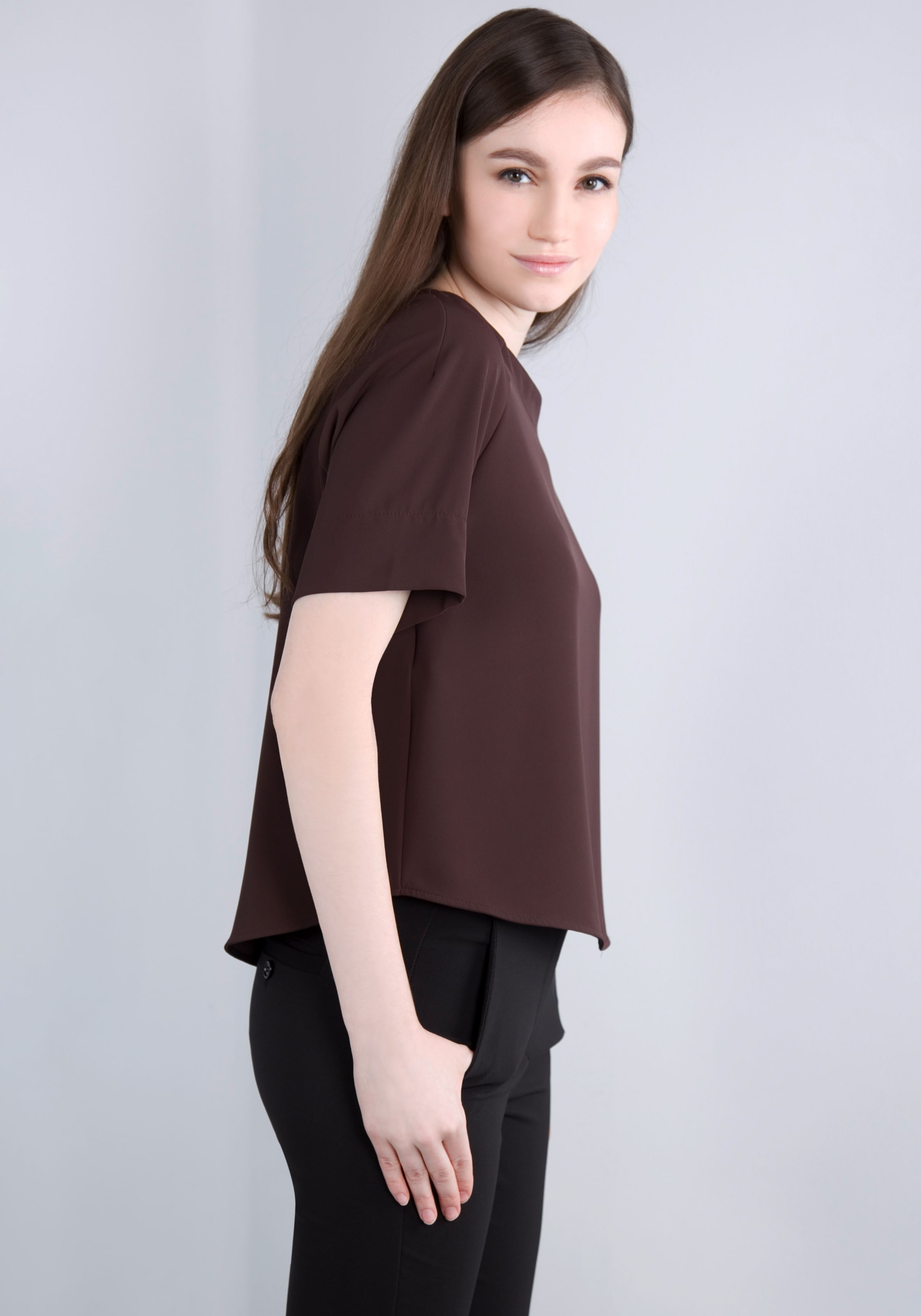 IMPERIAL Rundhalsshirt, mit Stretch