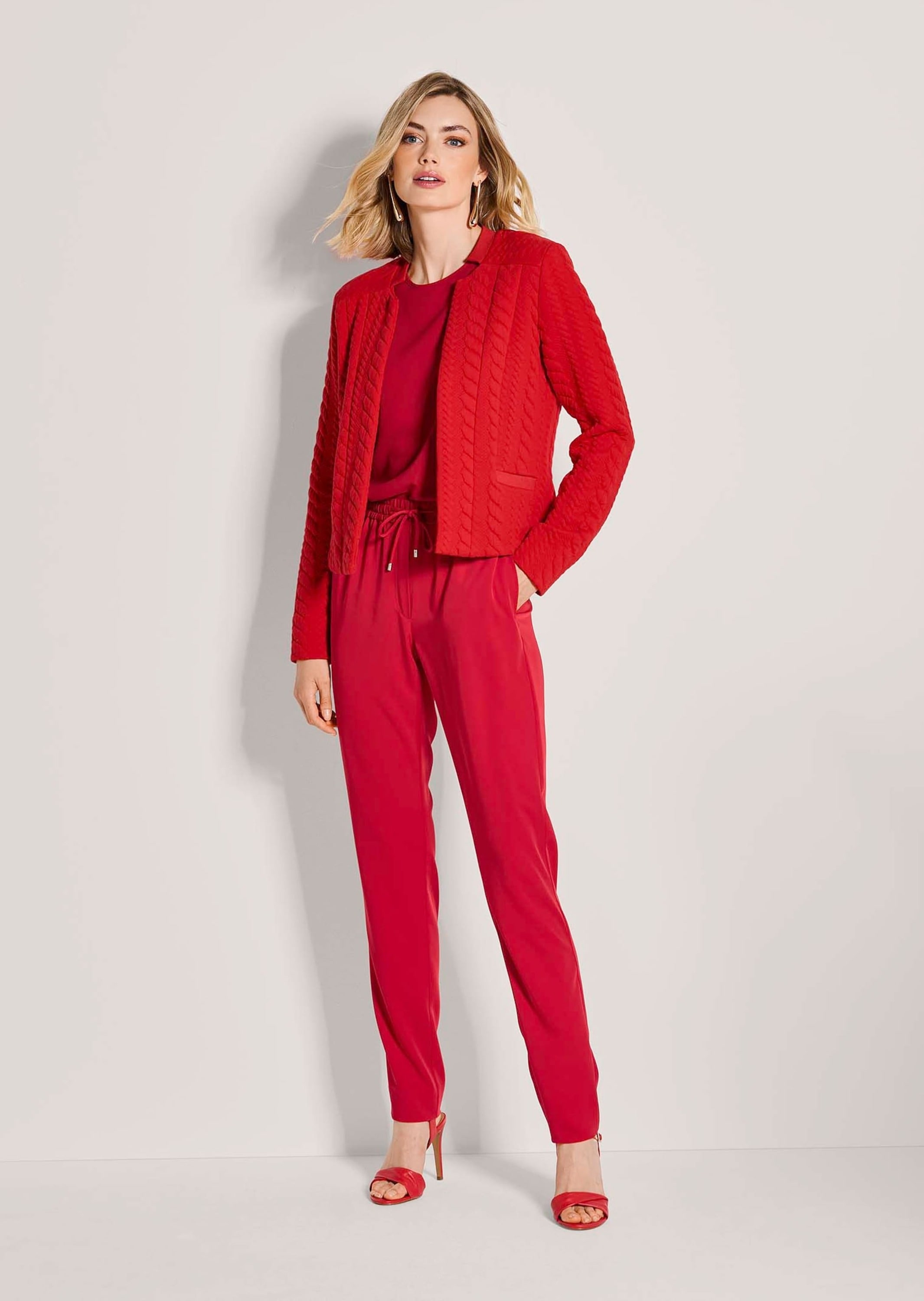 MADELEINE »Blazer Langarm Jerseyblazer mit Stehkragen«